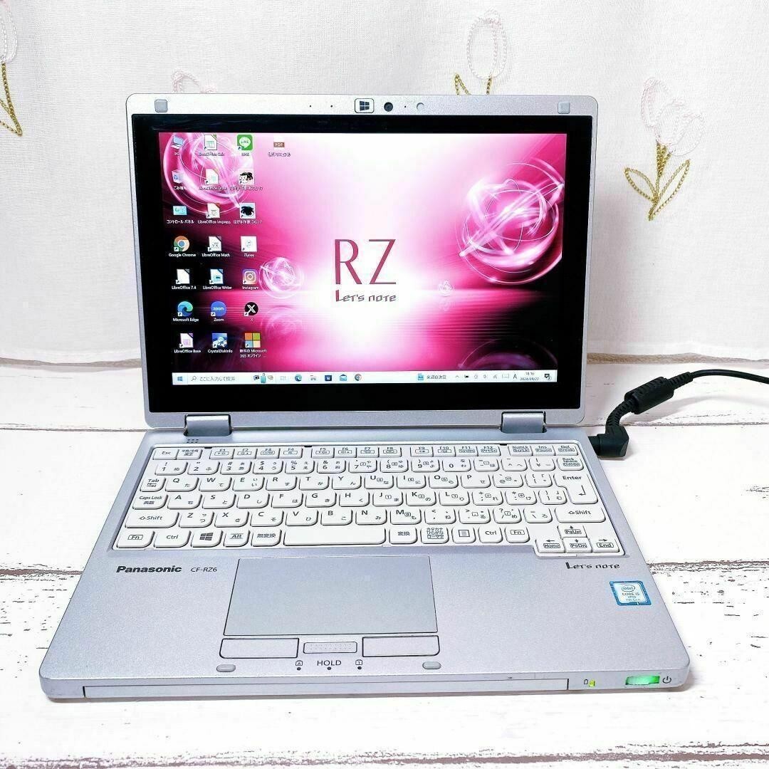 Panasonic CF-RZ6 Let’s note Core i5 8GB 256GB SSD Win 10 Pro with AC Adapter_545