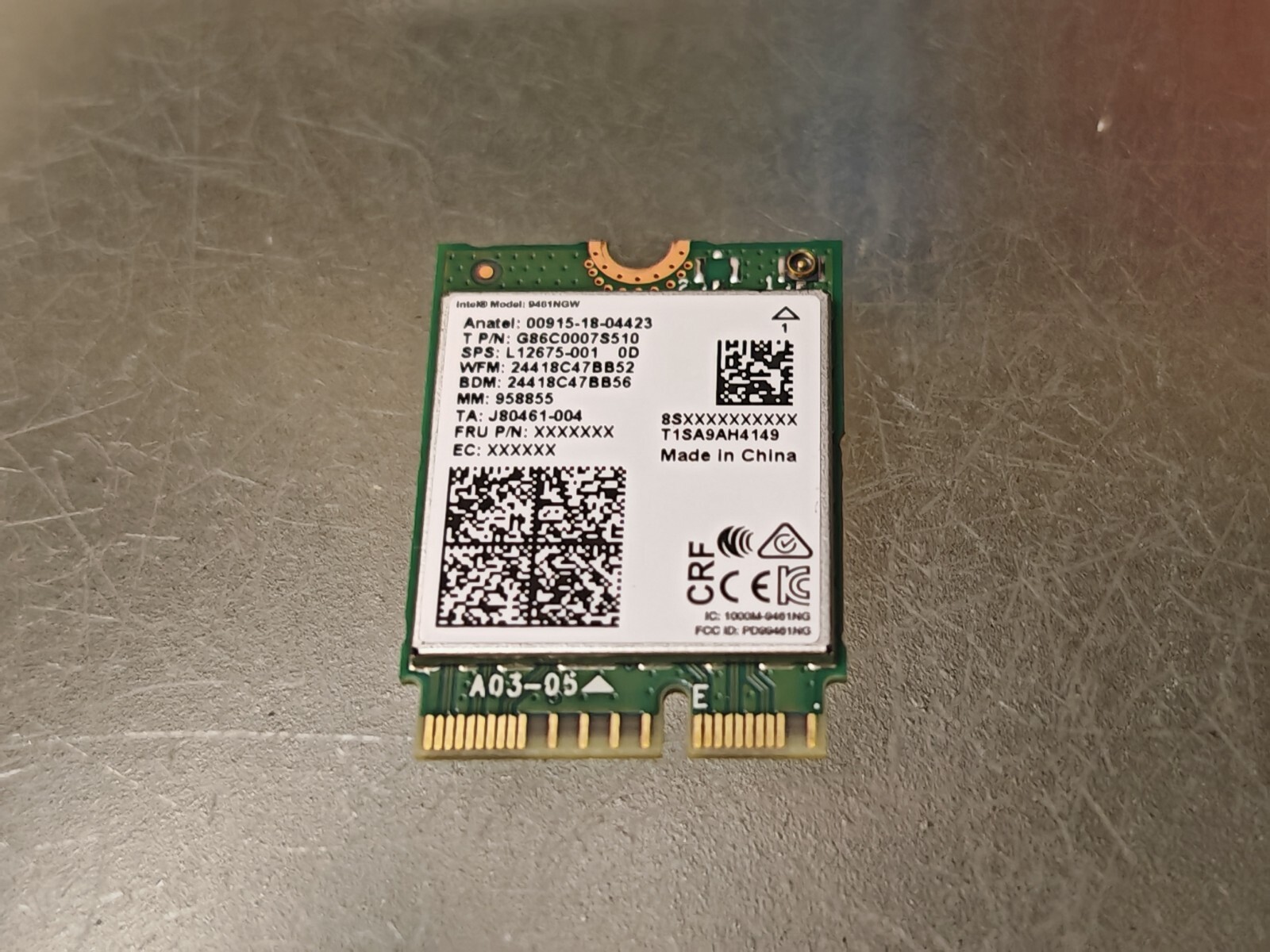 ASUS S14 F705 F543U X509 X540U M509 X515 X415 DUAL BAND BT COMBO WIFI CARD #