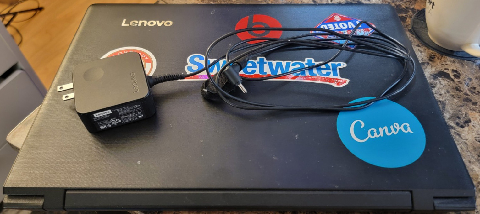 Lenovo Ideapad 310 works Webcam Power Cord Black 2017 Preowned Detailed Pics