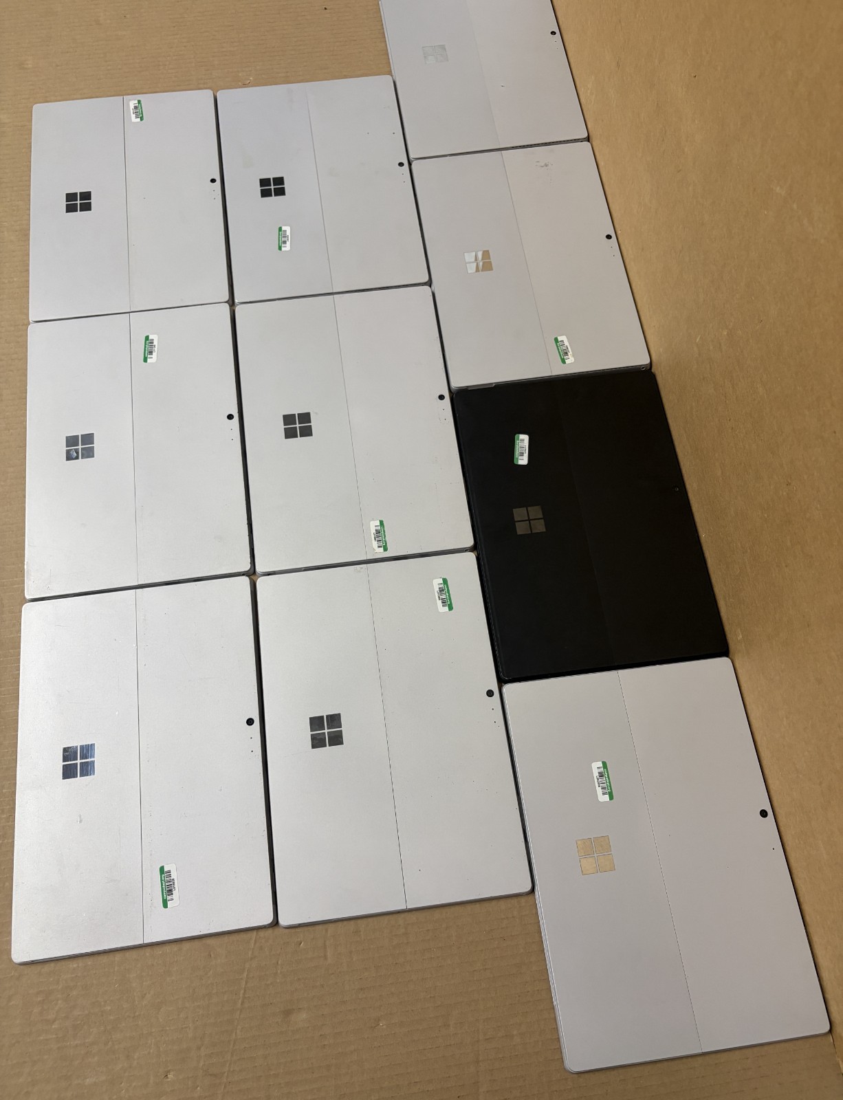 Lot of 10 Microsoft Surface Pro 1724/1796/1866 | 128/256GB SSD FOR PARTS H