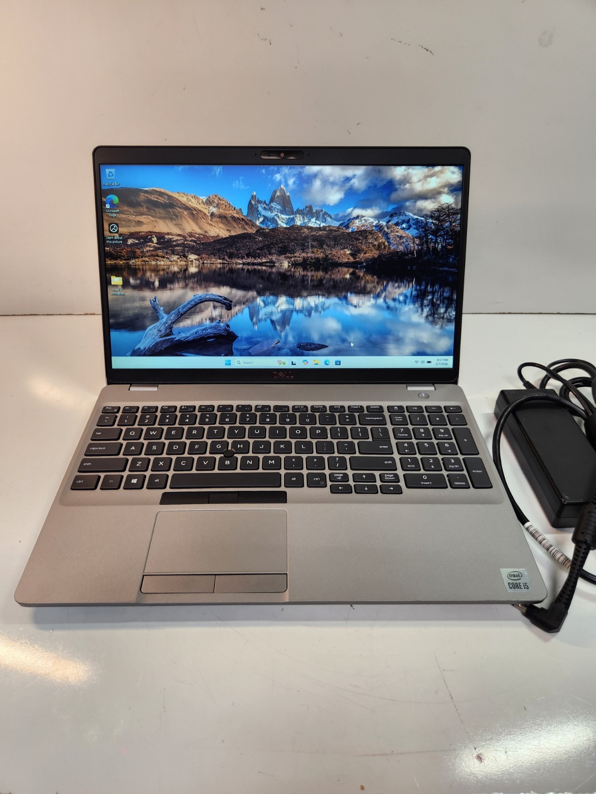 Dell Latitude 5510 Core i5-10310U 16GB RAM 256GB NMVe Win11P W/ 65W AC Adapter
