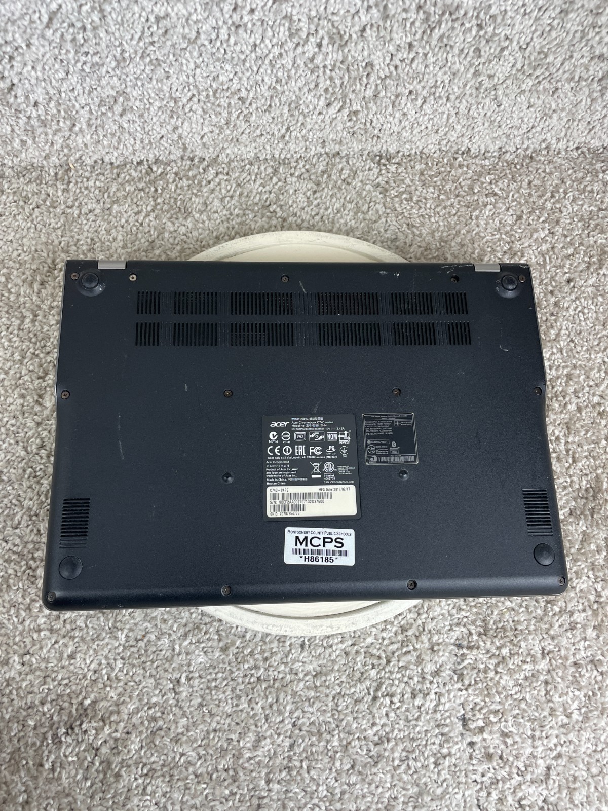 Acer Chromebook C740 11.6″ Intel Celeron Parts Only