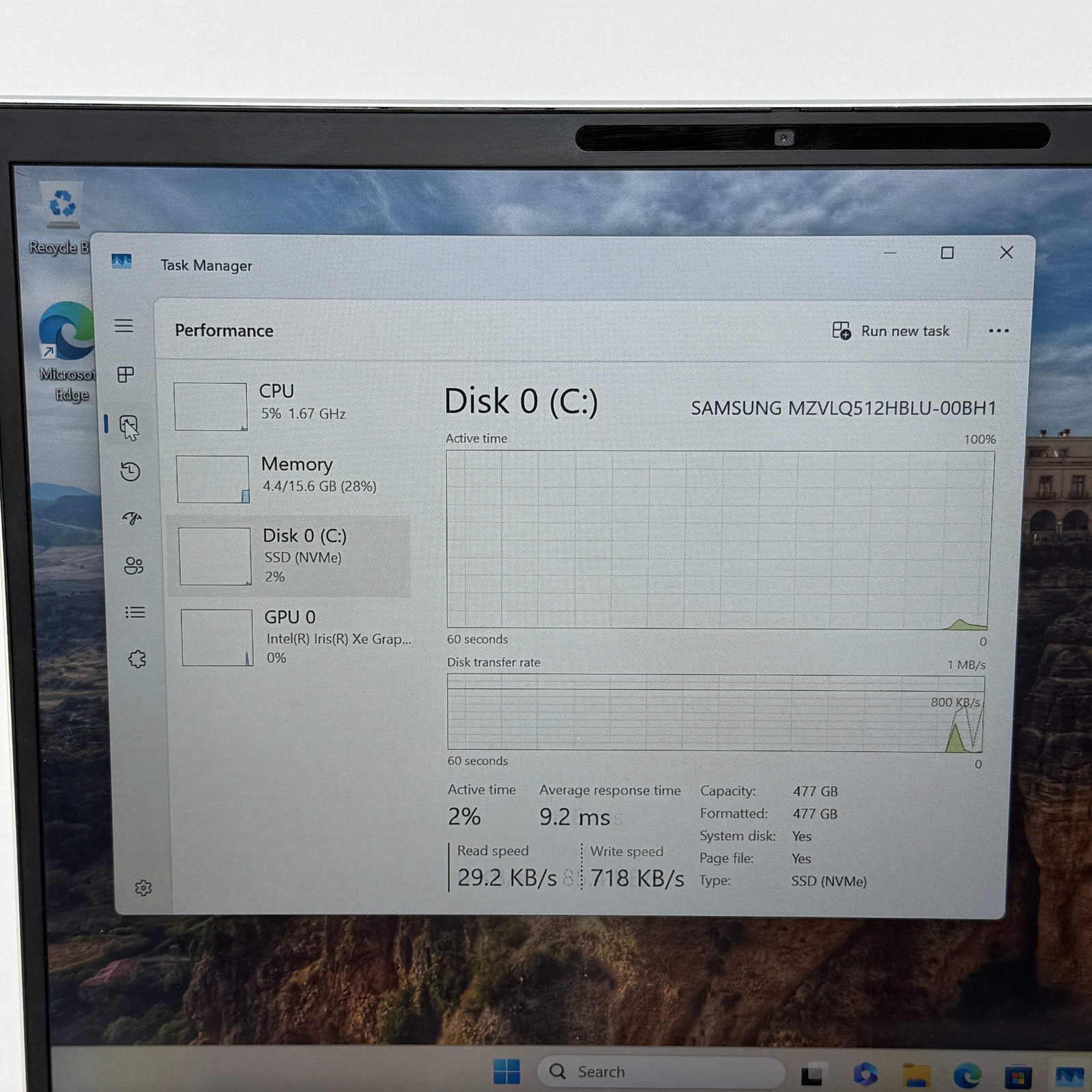 HP EliteBook 840 G9 14″ i7-1255U 1.7GHz 16GB RAM 512GB SSD