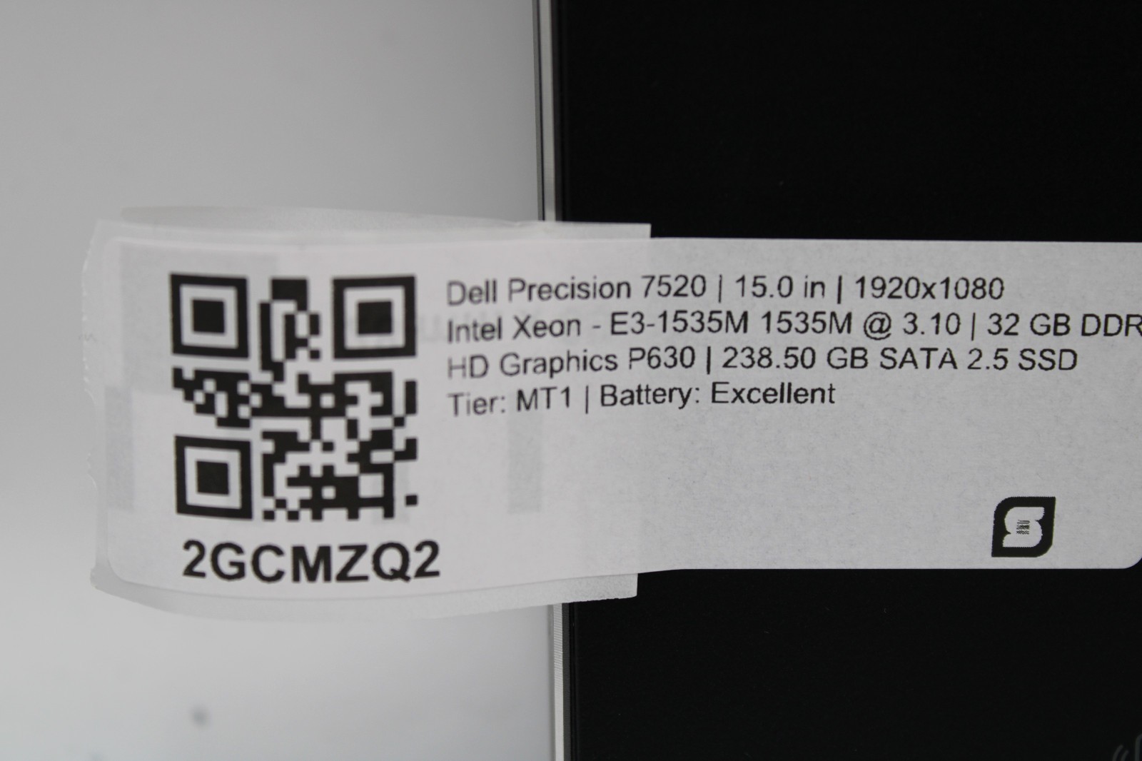 Dell Precision 7520 Xeon E3 @ 3.1 GHz 40GB RAM 256GB SSD NVIDIA M2200 No OS