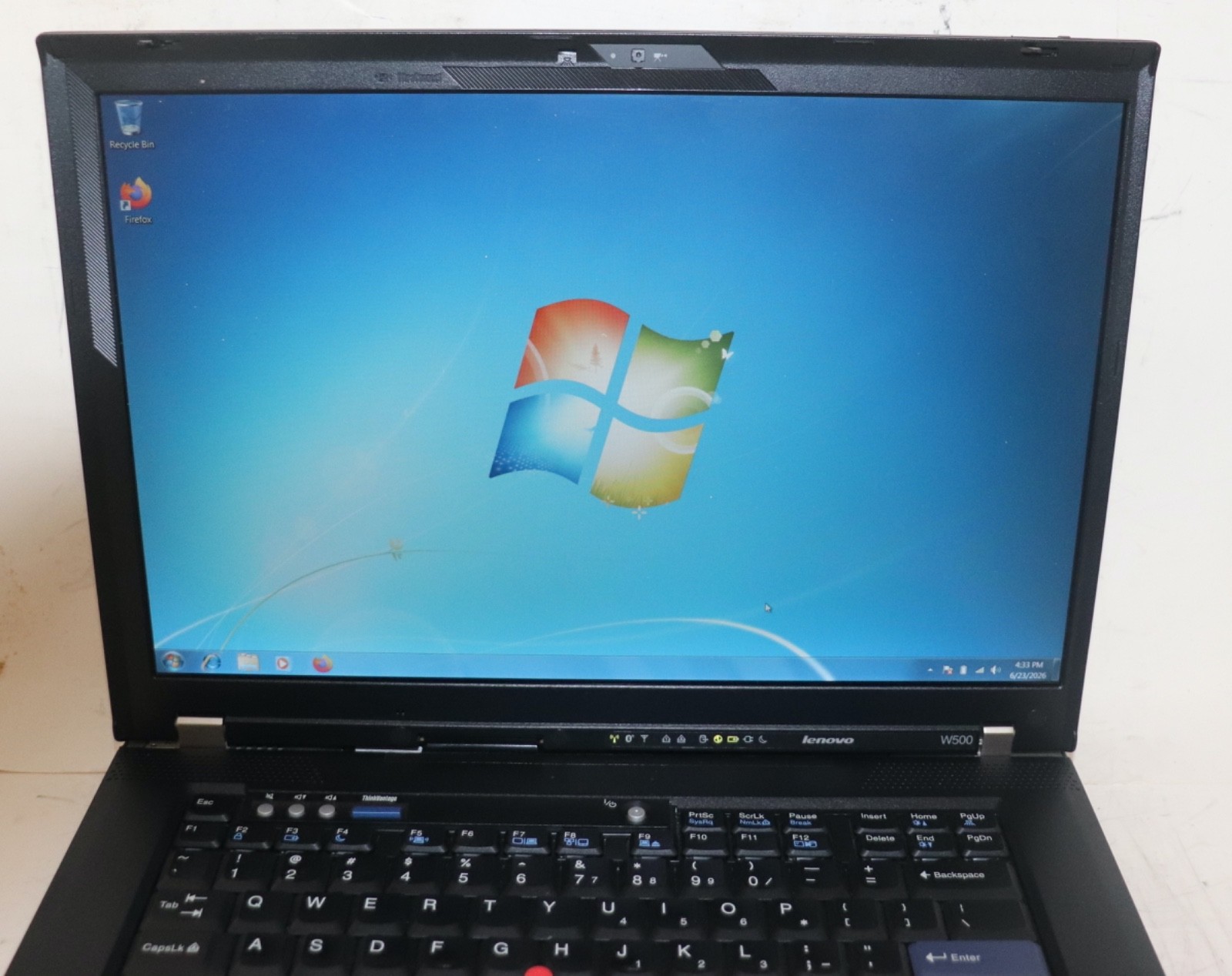 Lenovo ThinkPad W500|IntelCore Duo@2.53GHz|4GB RAM|500GB HDD|WIN 7 Prof|Webcam