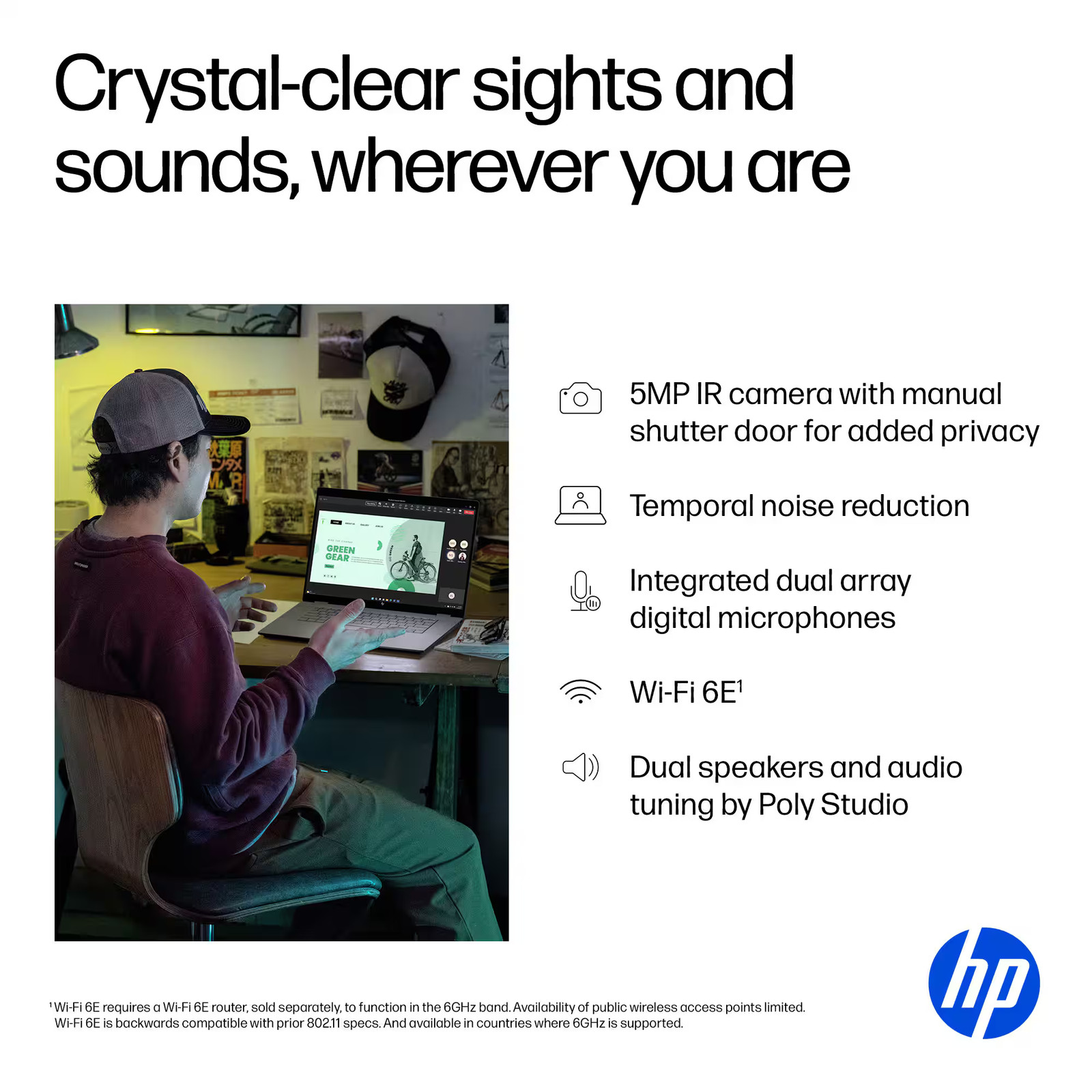 HP – OmniBook X Flip 2-in-1 – Copilot+ PC – 16″ 2K Touch-Screen Laptop – AMD …