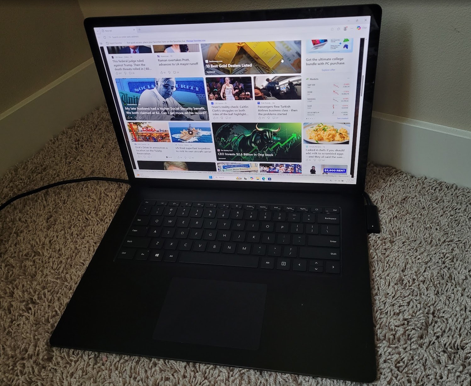 Microsoft Surface Laptop 4 15″ Ryzen 7 16GB RAM 512GB SSD Win11 Pro