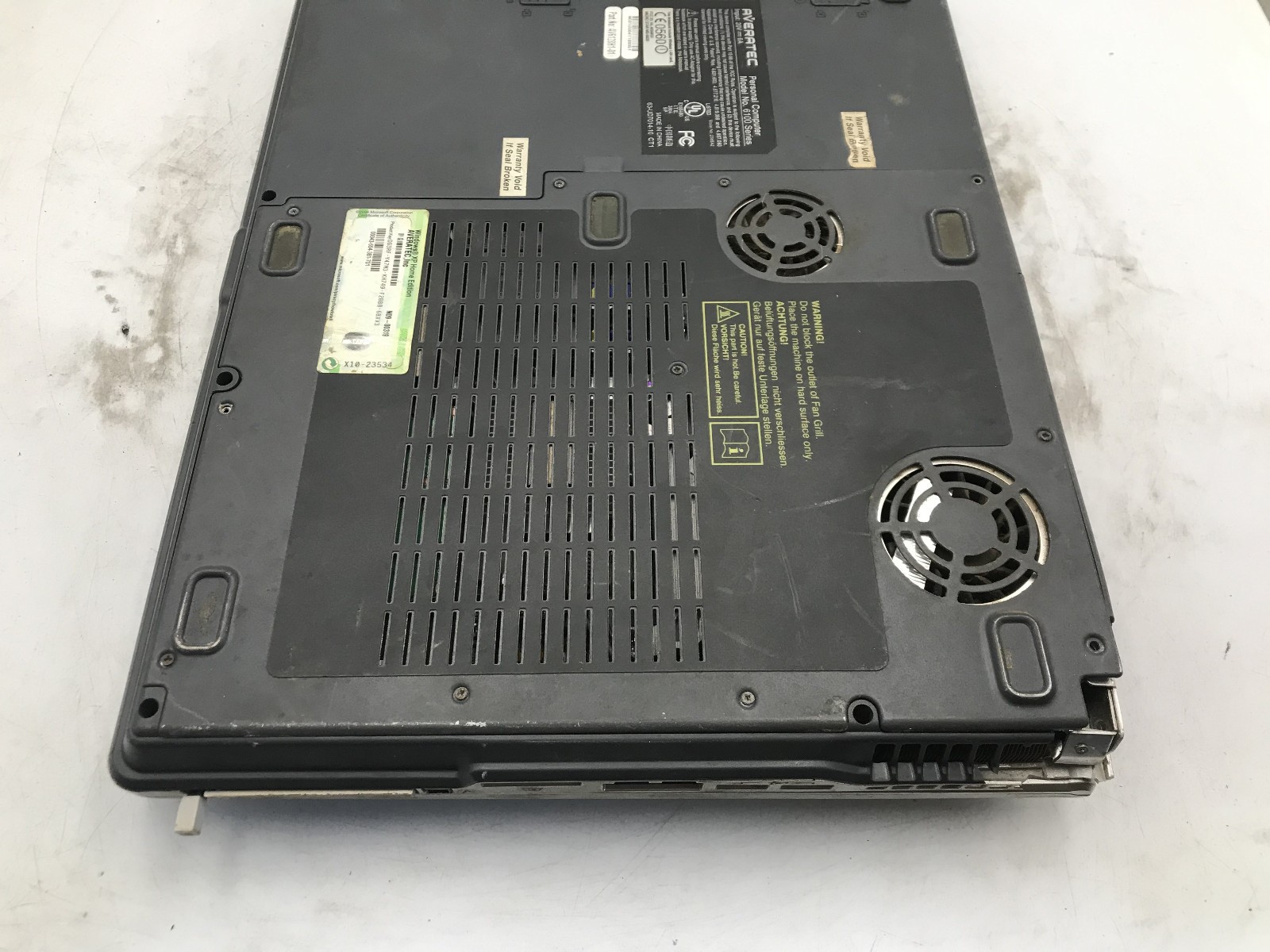 AVERATEC 6100 – FOR PARTS/REPAIR – INTEL PENTIUM 4 – NO RAM – READ DESC – BB