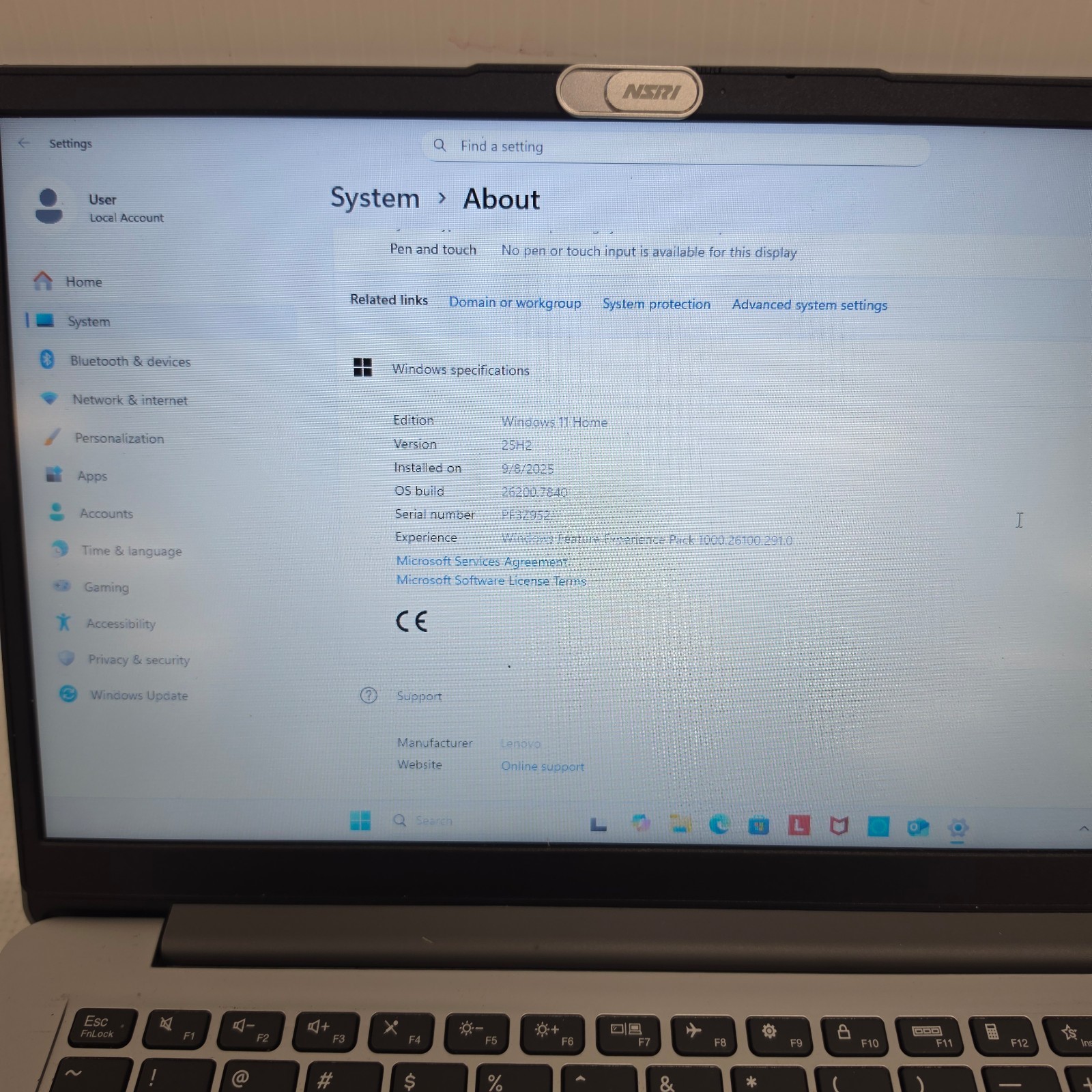 Lenovo Ideapad 1 14IGL7 14″ Laptop 4GB Ram N5030 1.10GHz 128GB SSD Win 11 Home