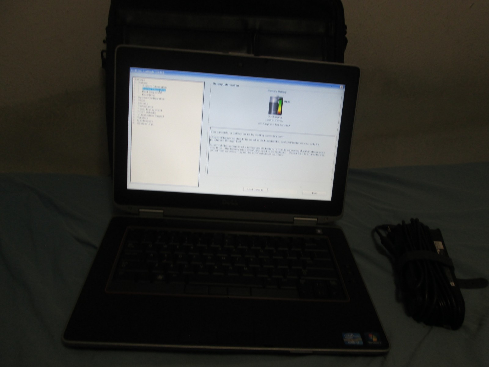 Dell Latitude E6420 Quad Core i7-2720QM, 2.2GHz,6GB RAM,500GB HD,Windows 11+Case