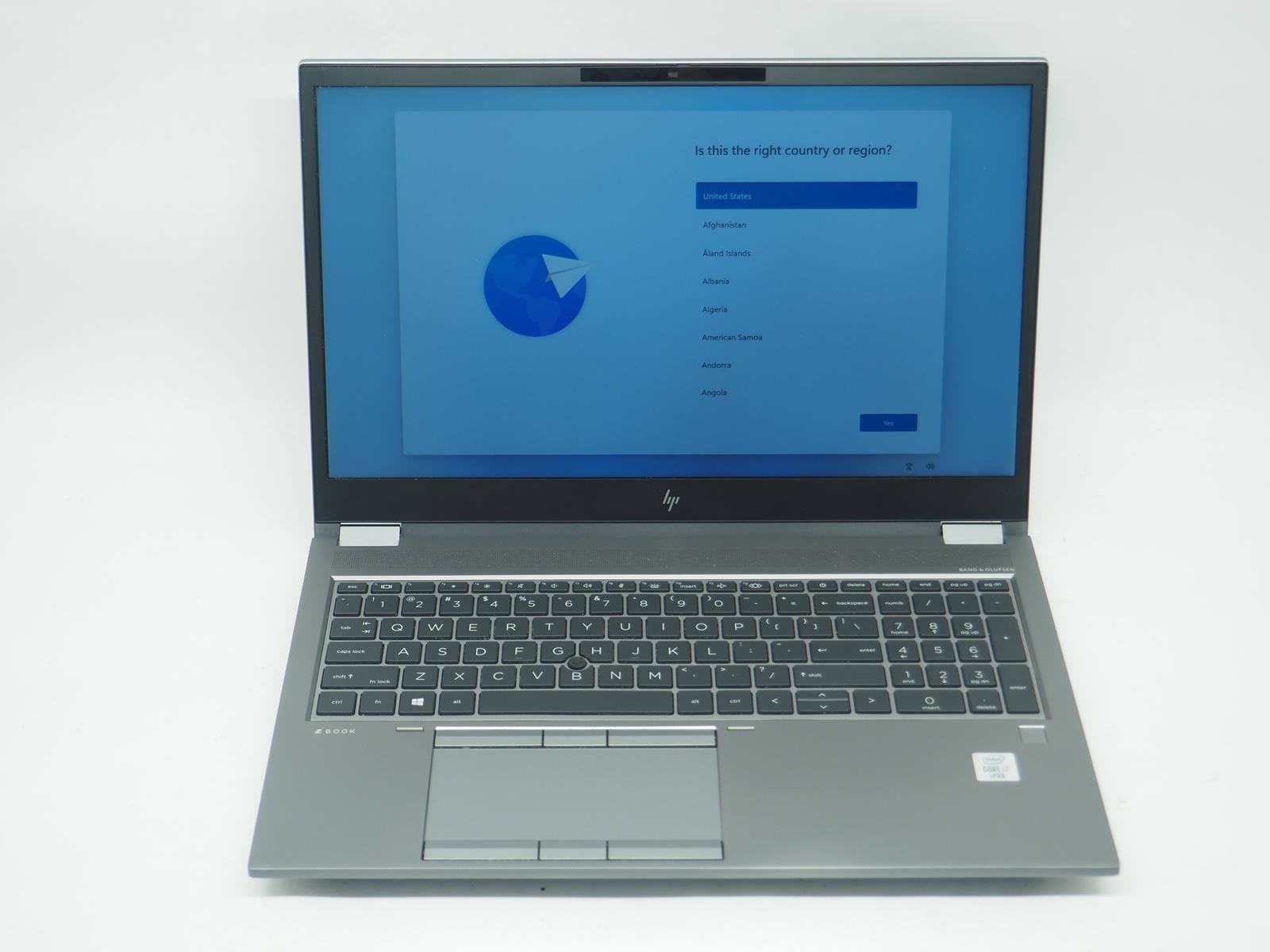 HP ZBOOK FURY 15 G7 15.5″ Intel i7-10850H 2.70GHz 32GB RAM 512GB NVMe Grade C