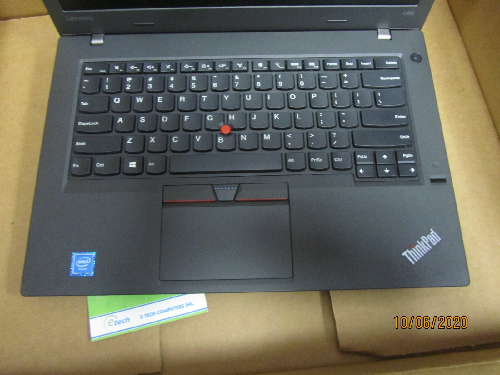 20FVS1BC0S ThinkPad L460 Intel Celeron 3955U 8GB RAM 256GB SSD 14″ LCD WIN10 Pro