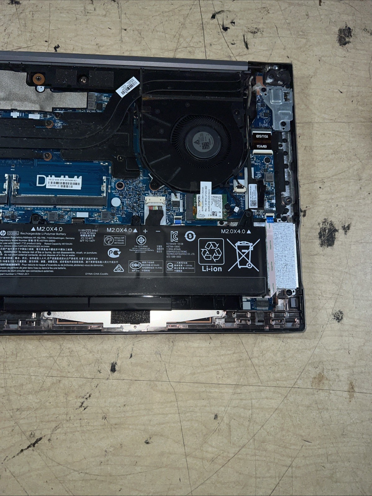 HP ZBOOK FIREFLY 15 G7 I7 10TH GEN