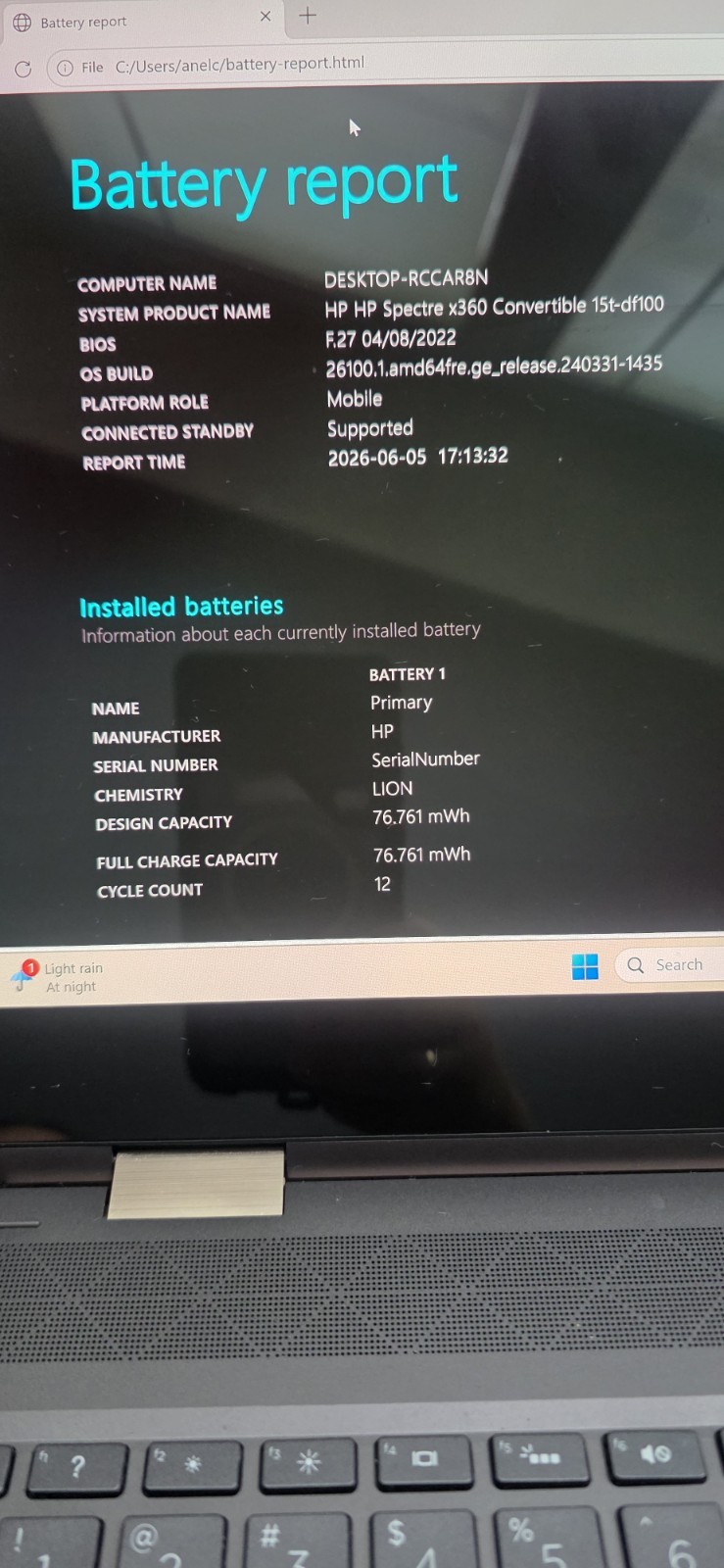 HP Spectre x360 15-df100 4K Touch | Intel i7 | 16GB RAM | 2TB SSD | NVIDIA MX250