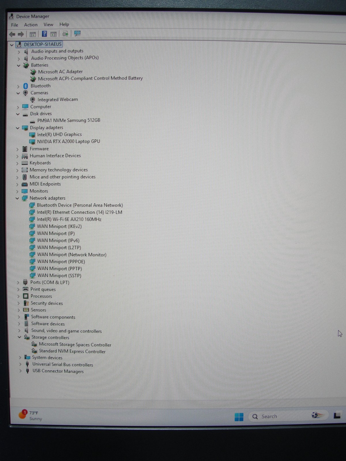 Dell Precision 7560 15.6″ FHD Xeon W-11955M 2.6GHz 64GB 512GB Win11Pro RTX A2000