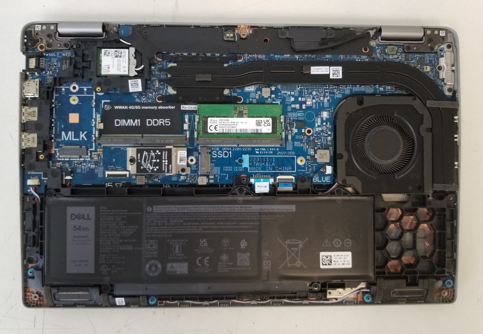 Dell Latitude 5550 / Intel Core Ultra 5 125U / 8GB RAM / No SSD / FREE DELIVERY