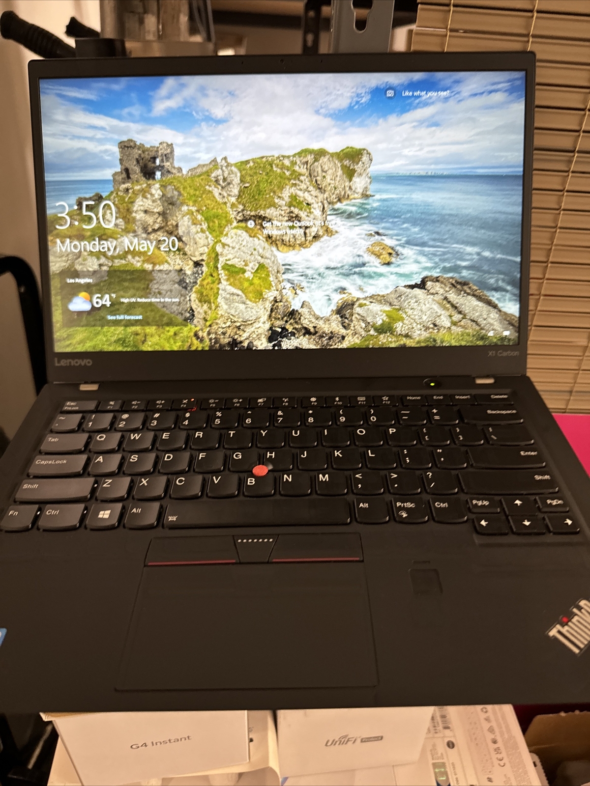 Lenovo 20HR000FUS TP X1 Carbon 5th Gen i7-7600U 8GB 500GB SSD Win 11 Pro