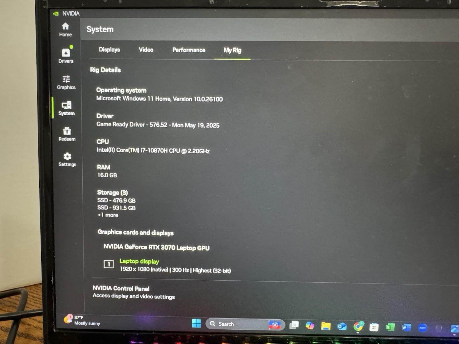Alienware M15 R4 15.6” FHD Gaming Laptop – NVIDIA RTX 3070