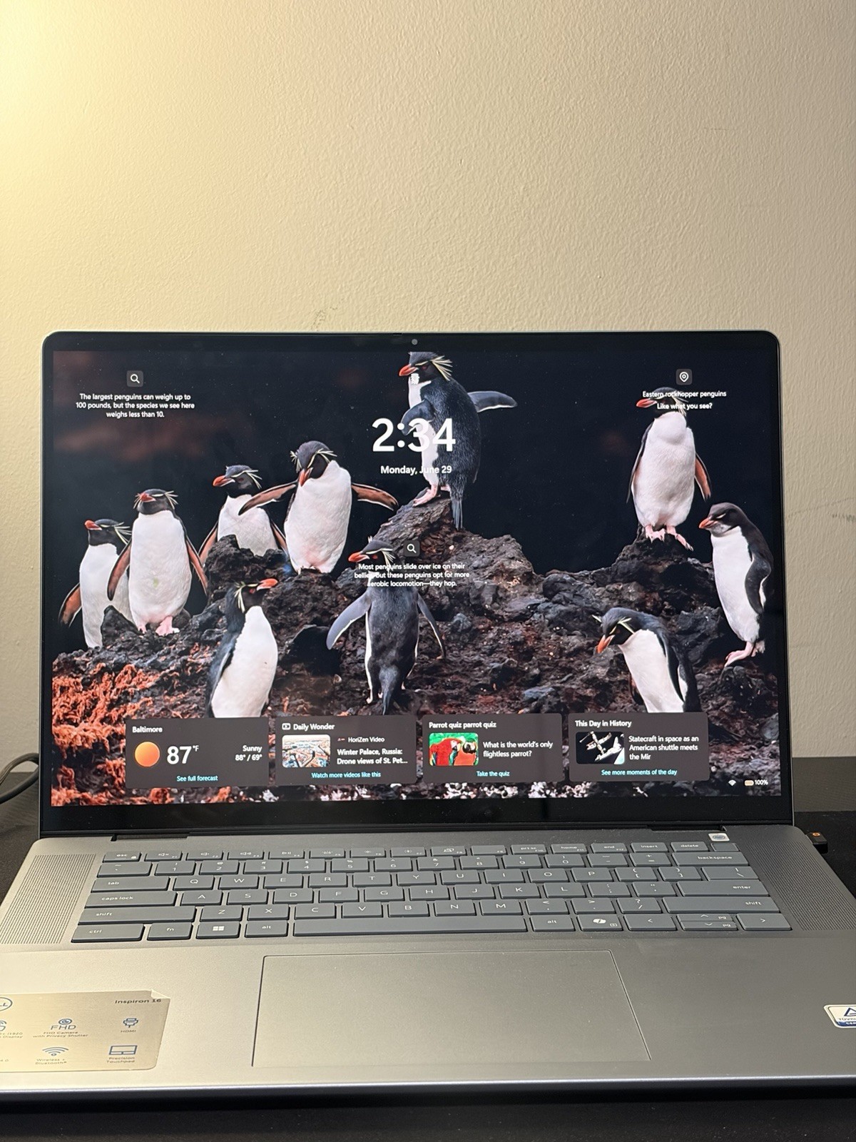 Dell Inspiron 16 7640 2-in-1 16in Core Ultra 7 155H 16GB 1TB SSD Blue