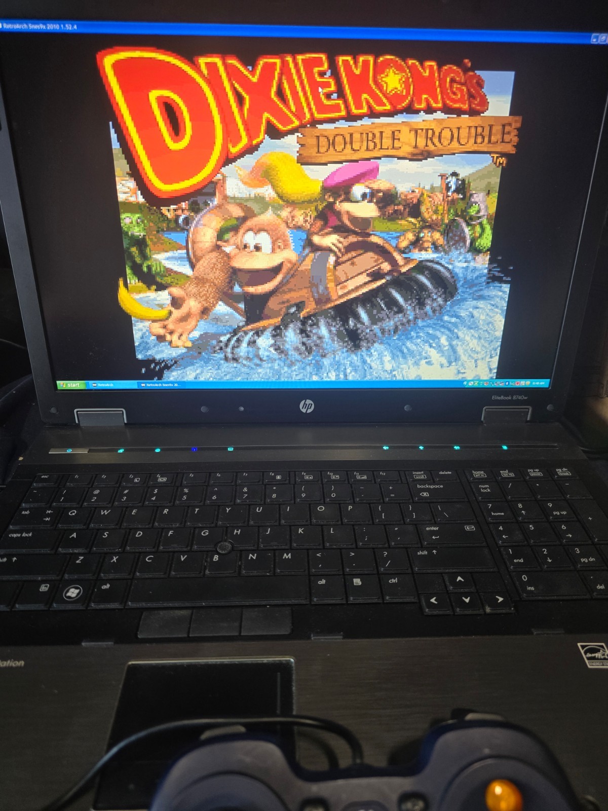 HP Elitebook 8740W 1TB Hard drive Win XP w/game cont. + recovery disc.