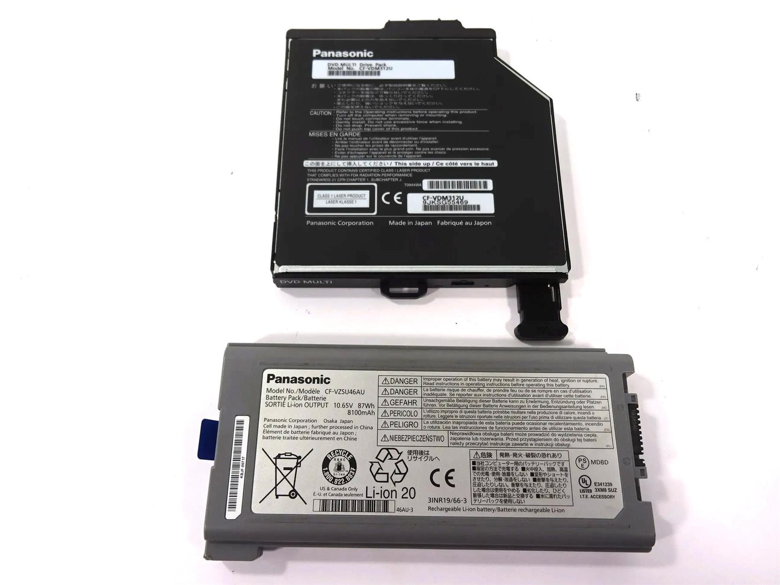 Panasonic Toughbook CF-31 MK6 Core i5-7300U 2.6GHz 8GB RAM – No HDD