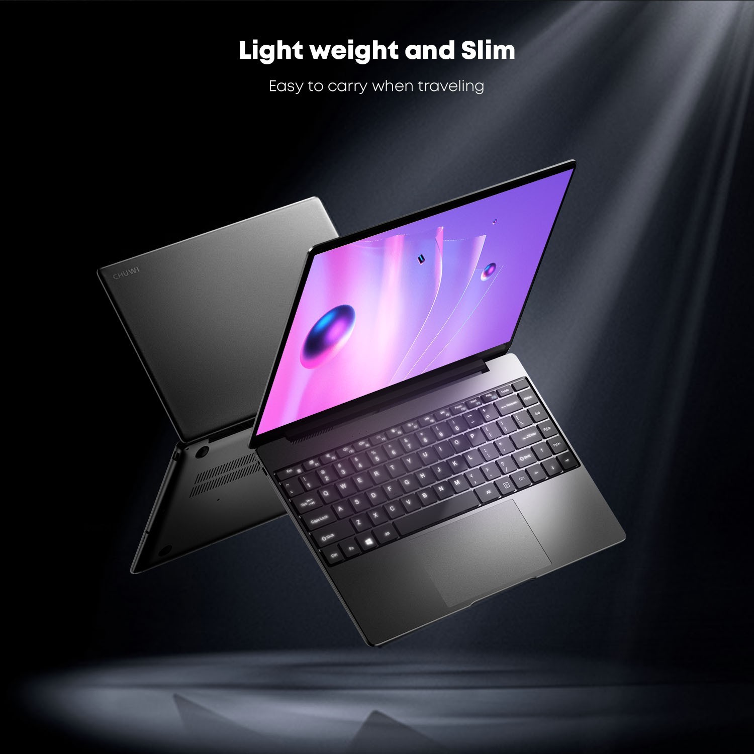 CHUWI GemiBook Pro 14.1″ Laptop, Intel N5100, 8GB RAM 256GB SSD Backlit Keyboard