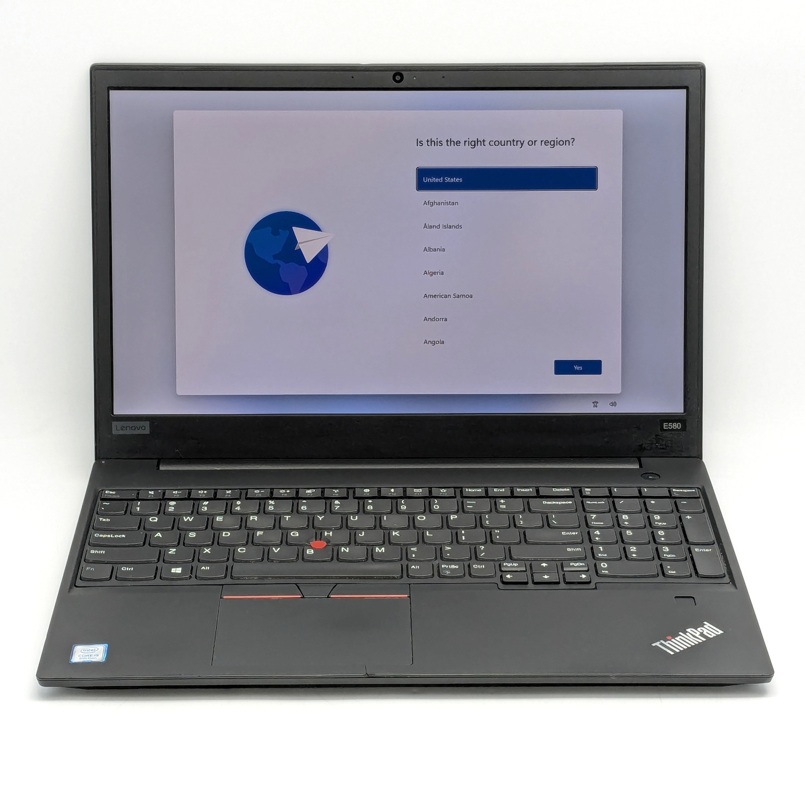 Lenovo ThinkPad E580 15.6″ i5-8250U 8GB DDR4 256GB SSD Windows 11 Home