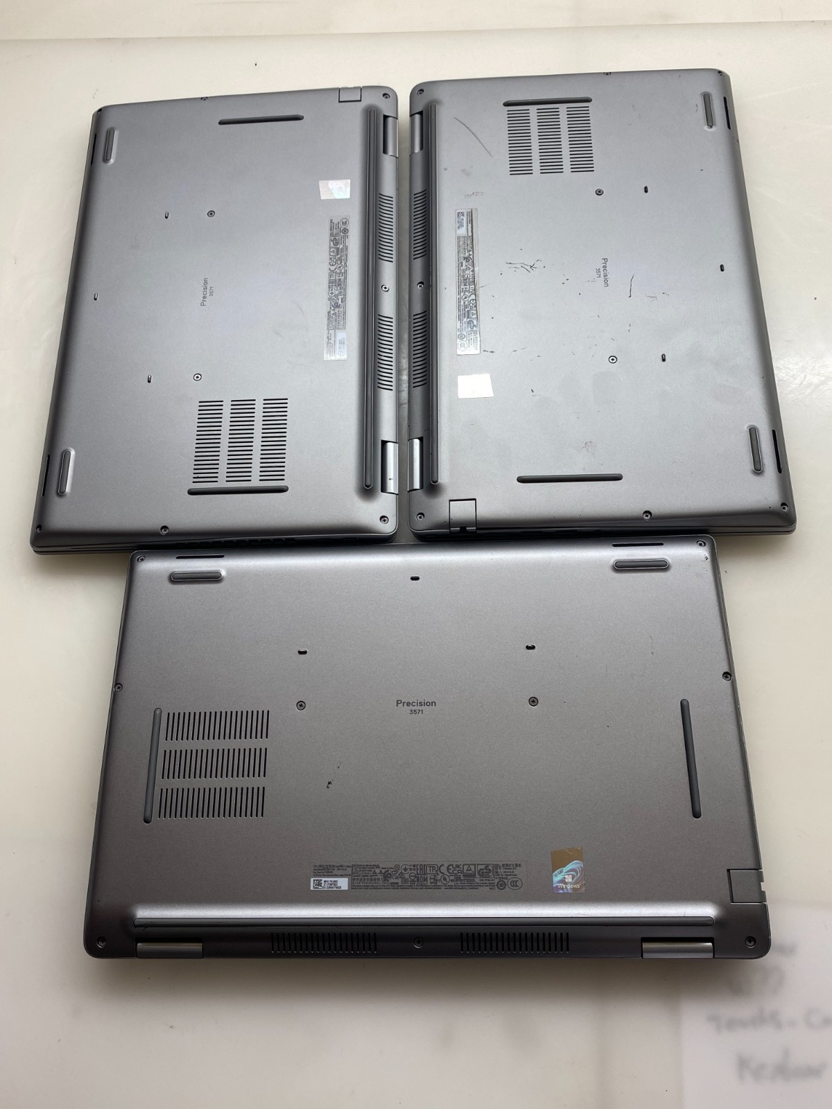 LOT (3) DELL PRECISION 3571 i7-12800H@4.80GHz 8GB NO SSD/OS BIOS TESTED *READ
