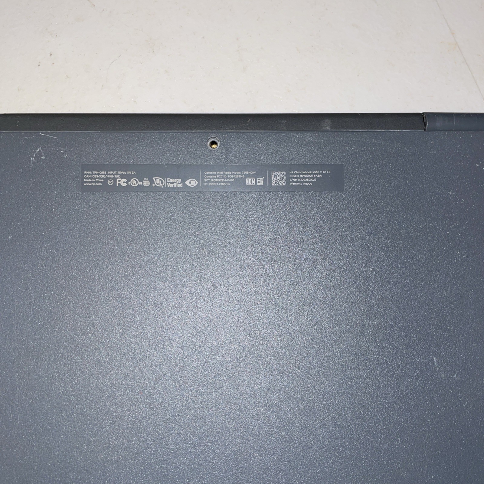 HP Chromebook X360 11 G1 EE Touchscreen Laptop Chrome OS