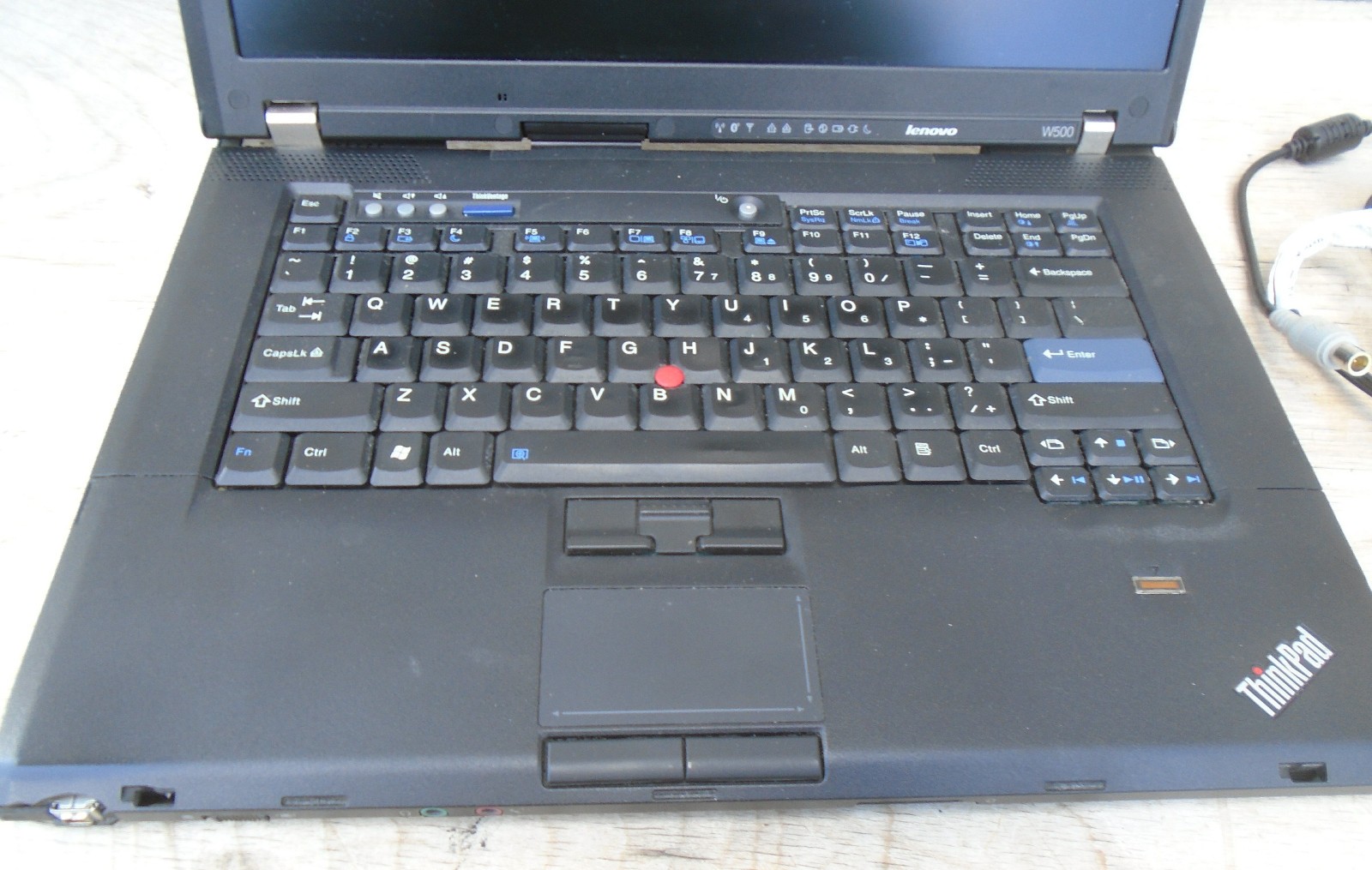 Lenovo Thinkpad W500 Laptop Intel Core 2 Duo T9600 120GB SSD ATI Win 10 Pro
