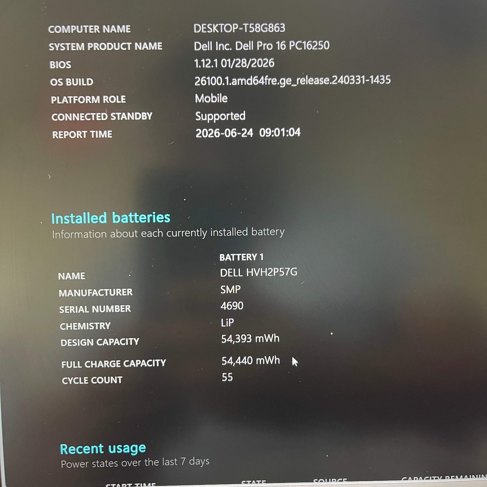 Dell Pro 16 PC16250 16″ Core Ultra 5 225U 1.5GHz 16GB RAM 512GB SSD