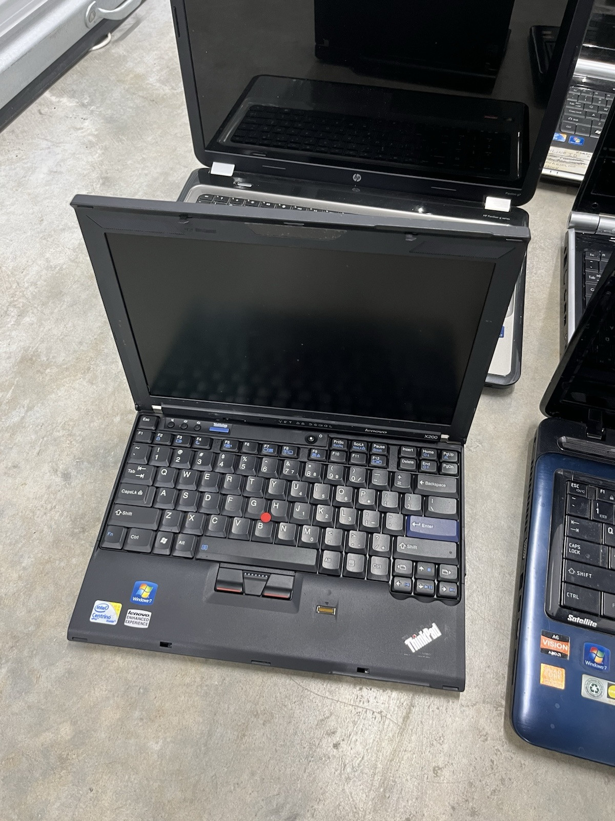 Lot of 5 Mixed Brand Laptops | HP, GateWay, Toshiba, Lenovo | Read Description