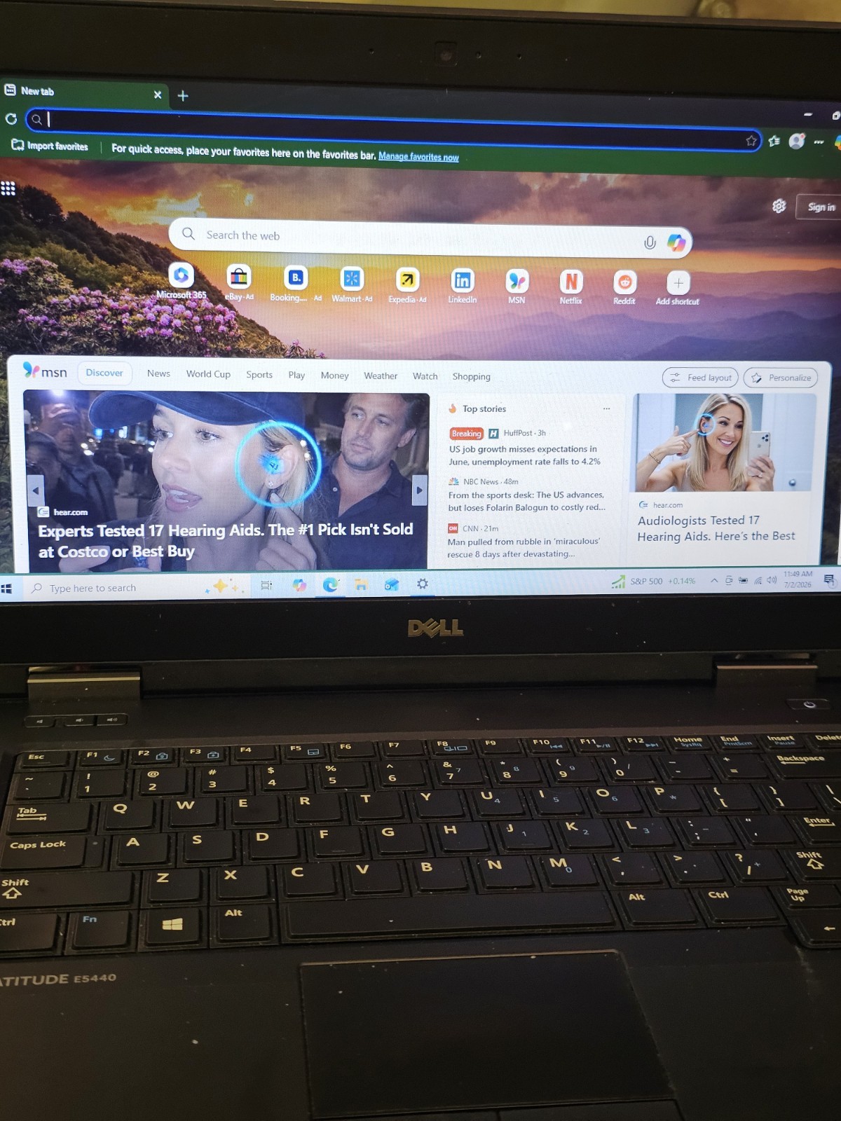 Dell Latitude E5440 14″ Laptop i5-4210M 8GB RAM 500GB HDD Win 10 Good Battery+AC