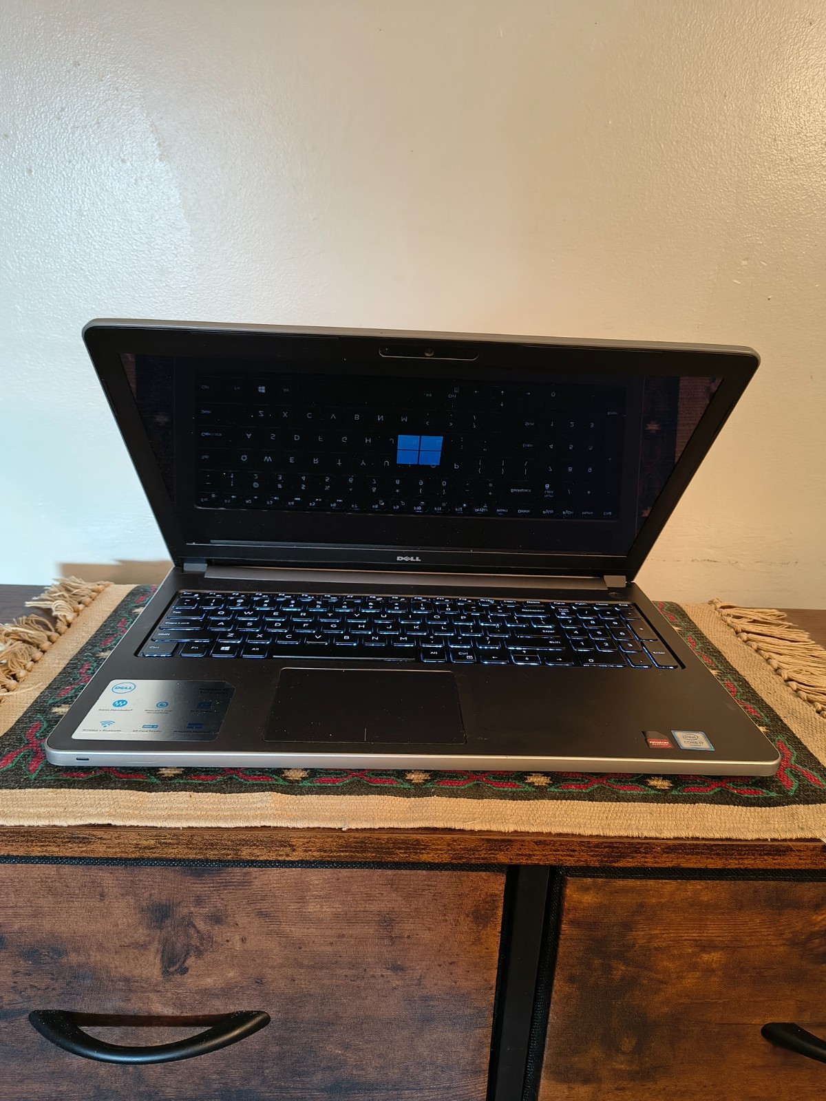 Dell Inspiron 15-5559 Touch/Bklt KB Core i7 6thGen 16GB 256GB SSD Win11Hm
