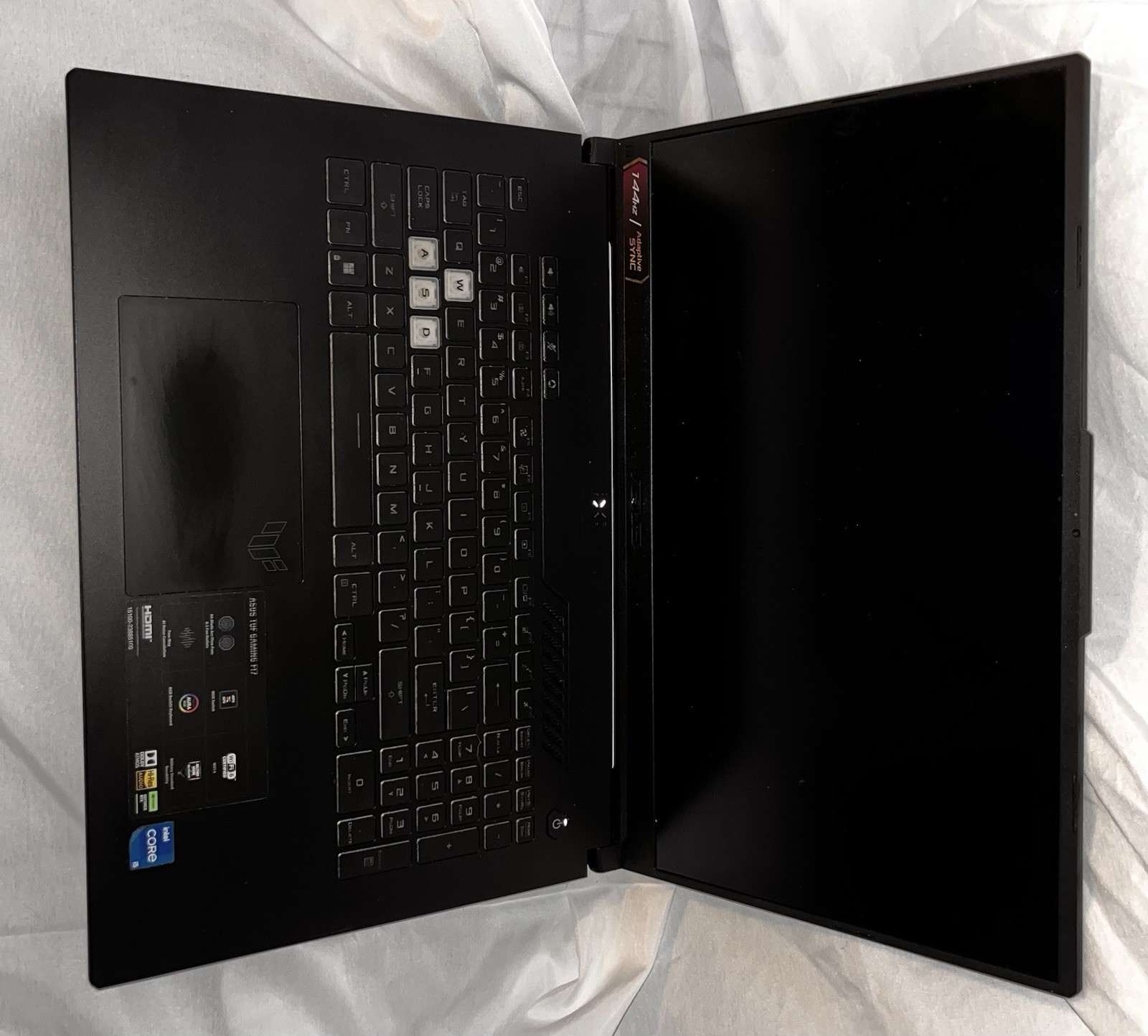 ASUS TUF Gaming F17 FX707ZC Gaming Laptop Intel i5 GTX 17.3″ RGB Black 2024