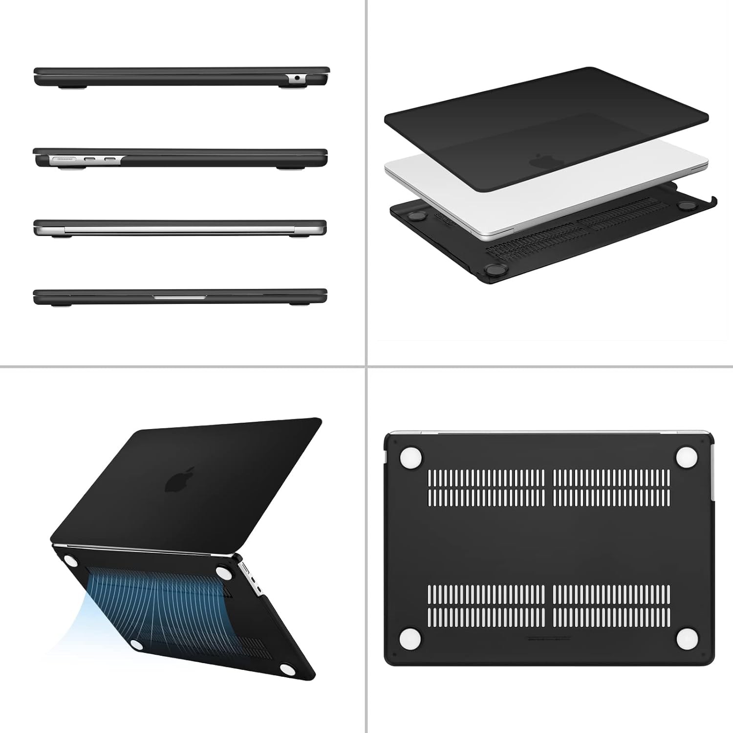 Compatible with MacBook Air 13 inch Case 2026-2022 M4 A3240 M3 A3113 M2 A2681