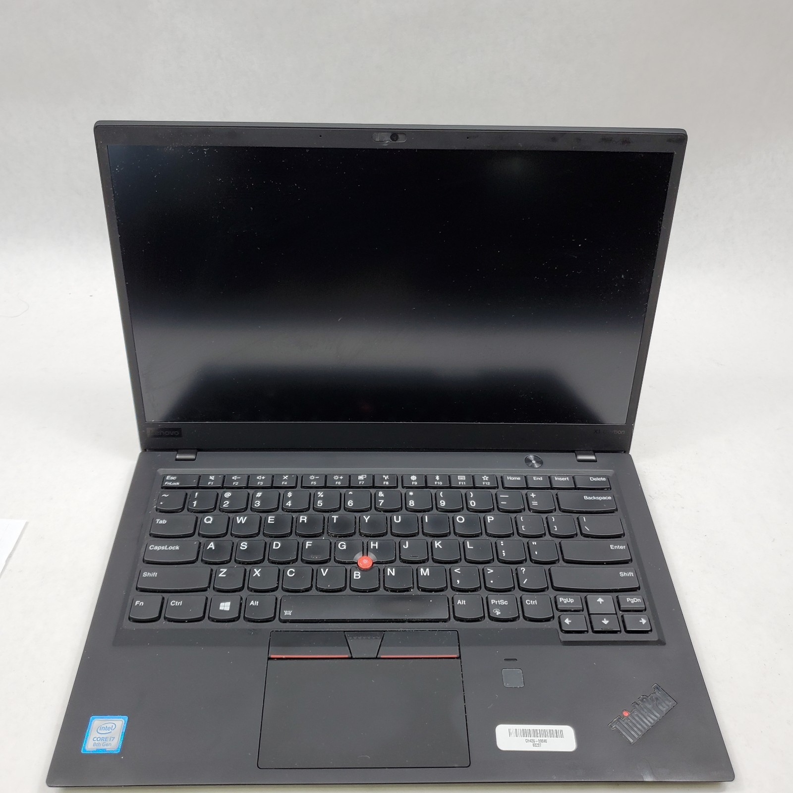 Lenovo ThinkPad X1 Carbon 6th GEN Core i7-8550U 1.8GHz 8GB RAM 256GB SSD NO OS