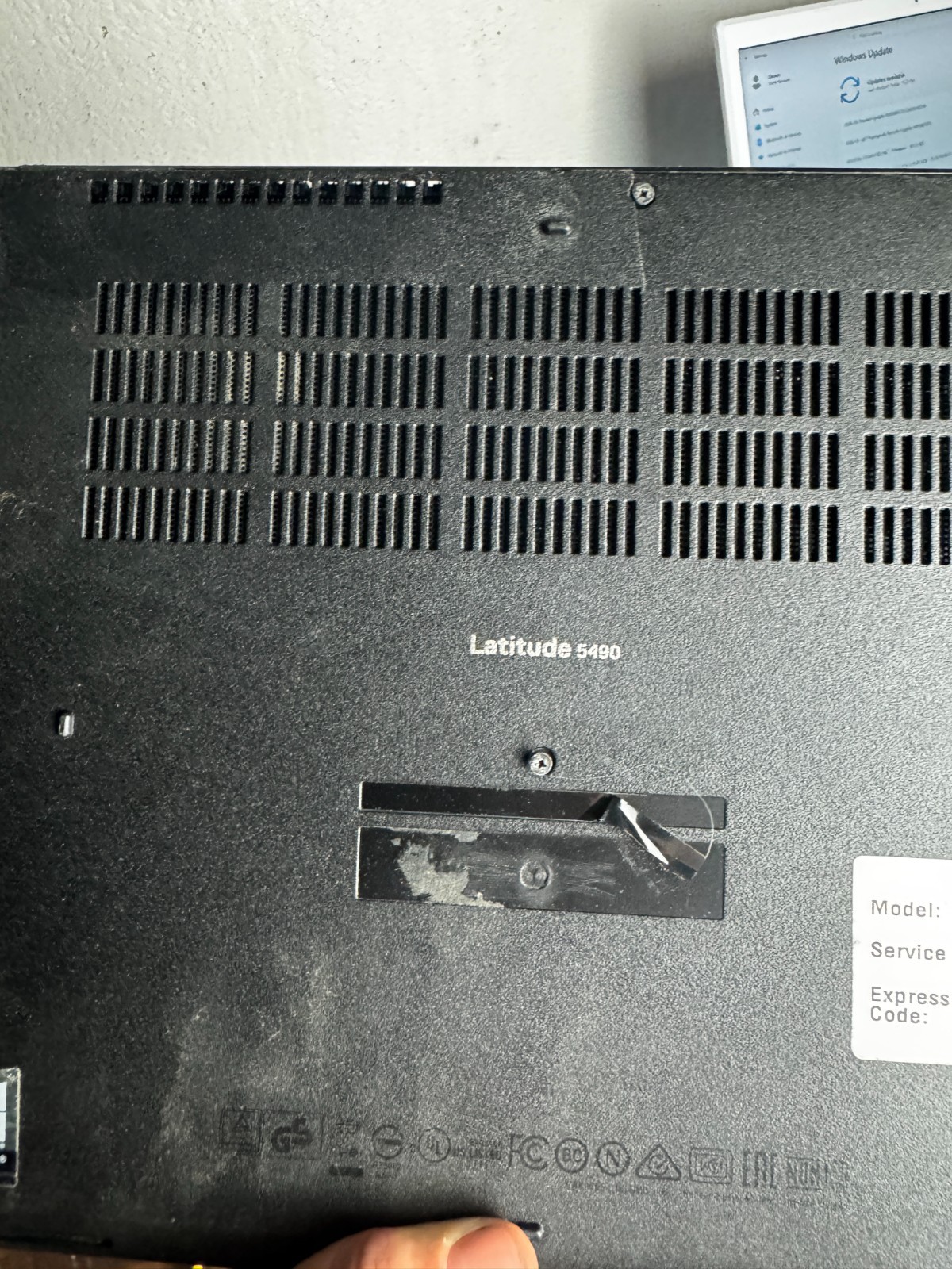 DELL LATITUDE 5490 Laptop w/ Intel Core i5-8350U 8GB RAM Repair #5919