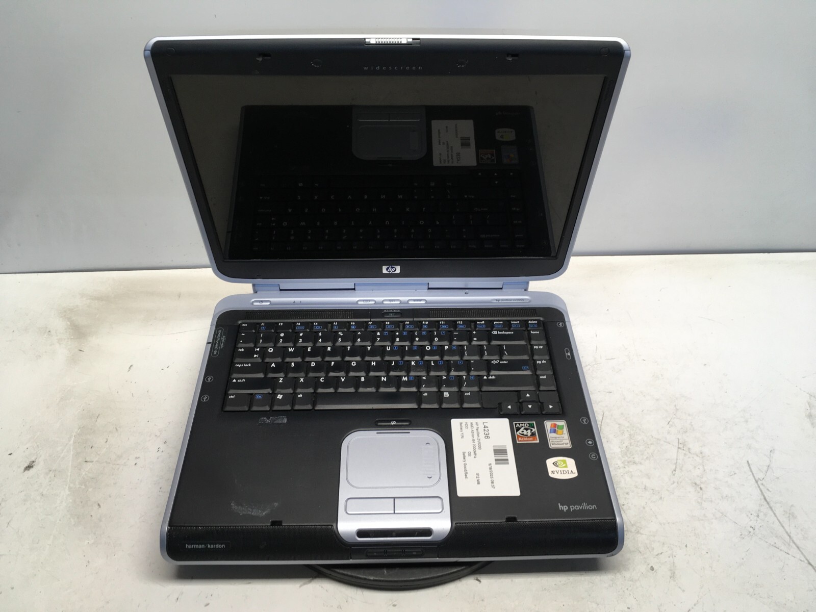 HP Pavilion ZV5200 AMD Athlon 64 2000MHz 512 MB NO HDD No Batt