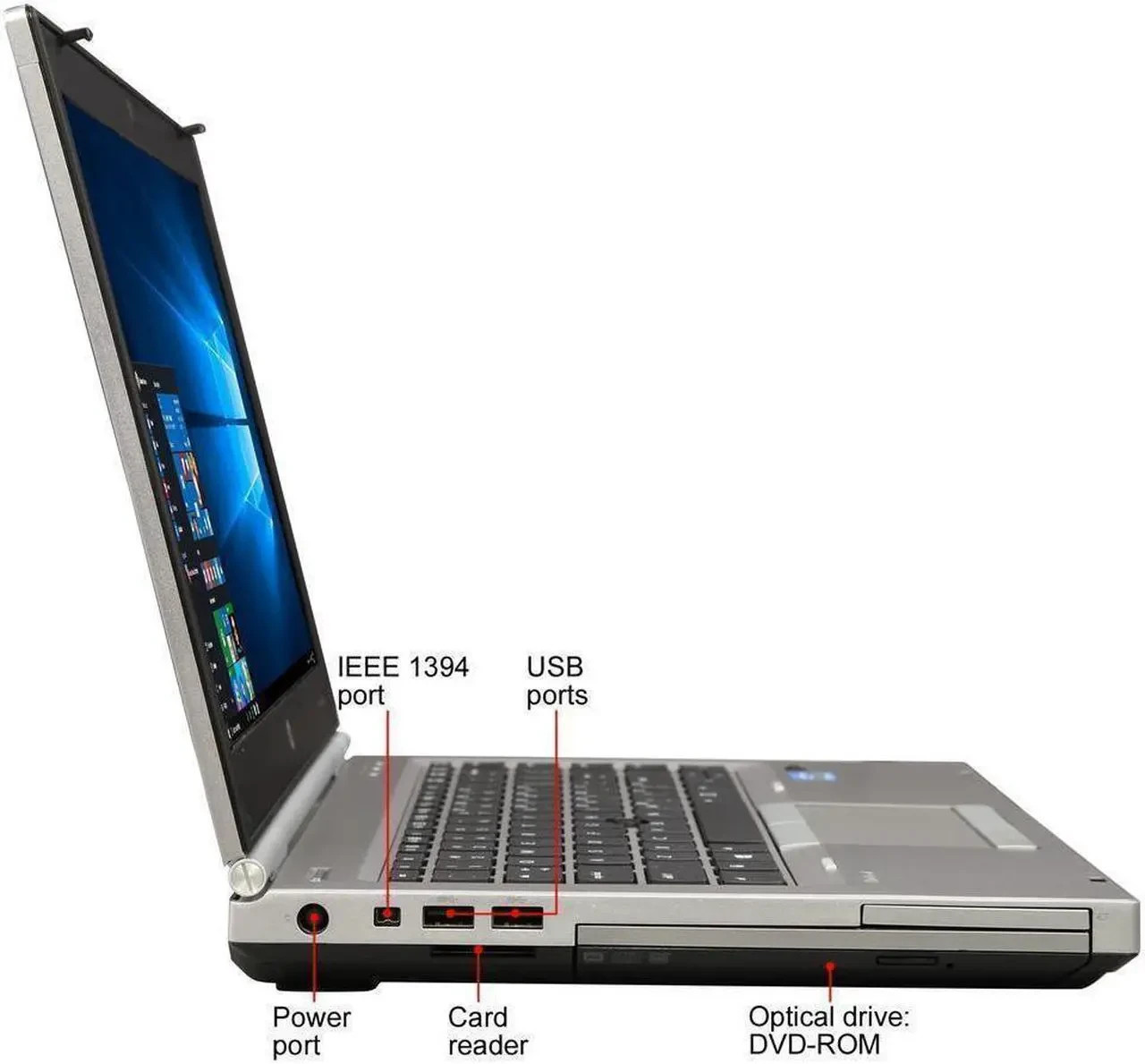 HP Elitebook 8560p 15.6″ Core i5-2450M 2.50GHz 500GB 8GB/SERIAL PORT/DVD WIN 7P