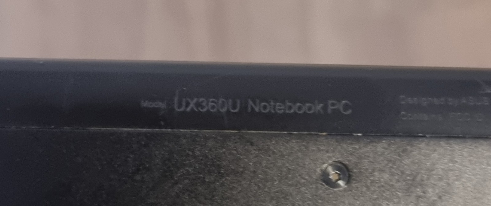 ASUS UX360U notebook i5-7200U RAM 8 GB laptop hobbyists faulty spare parts