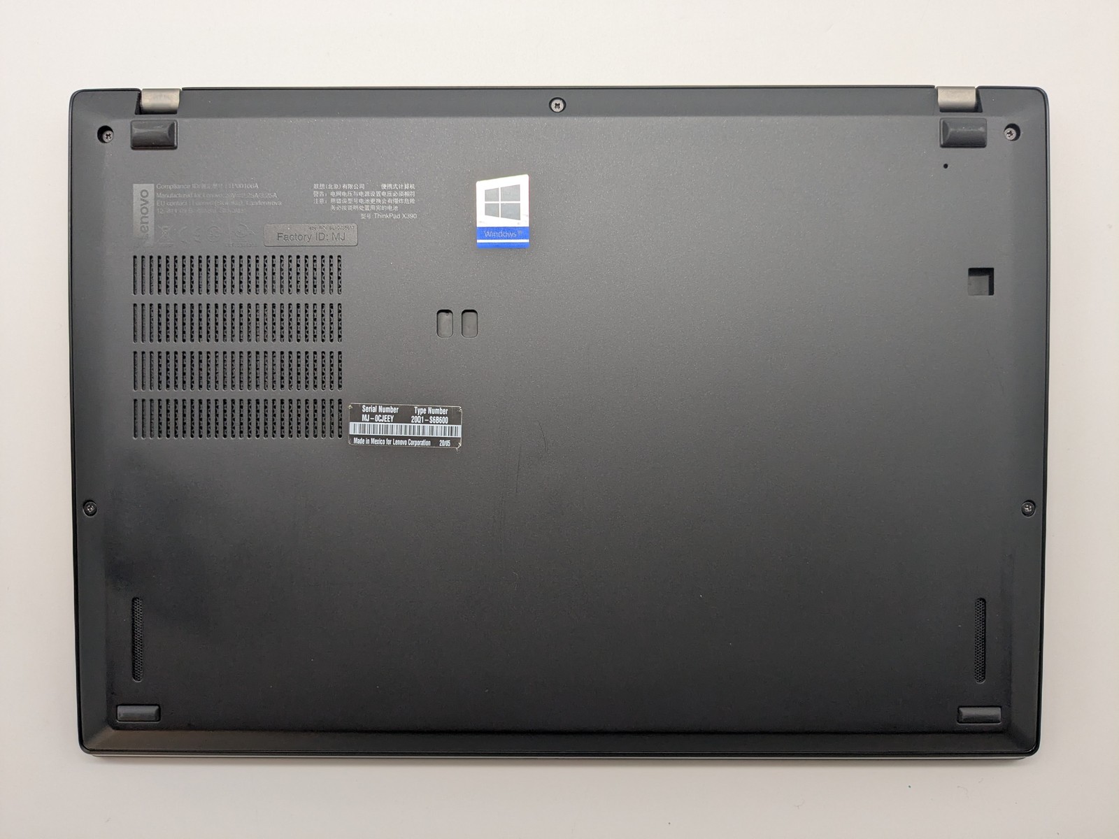 Lenovo ThinkPad X390 13″ FHD Touch I7-8665U 16GB Motherboard Palmrest *READ*