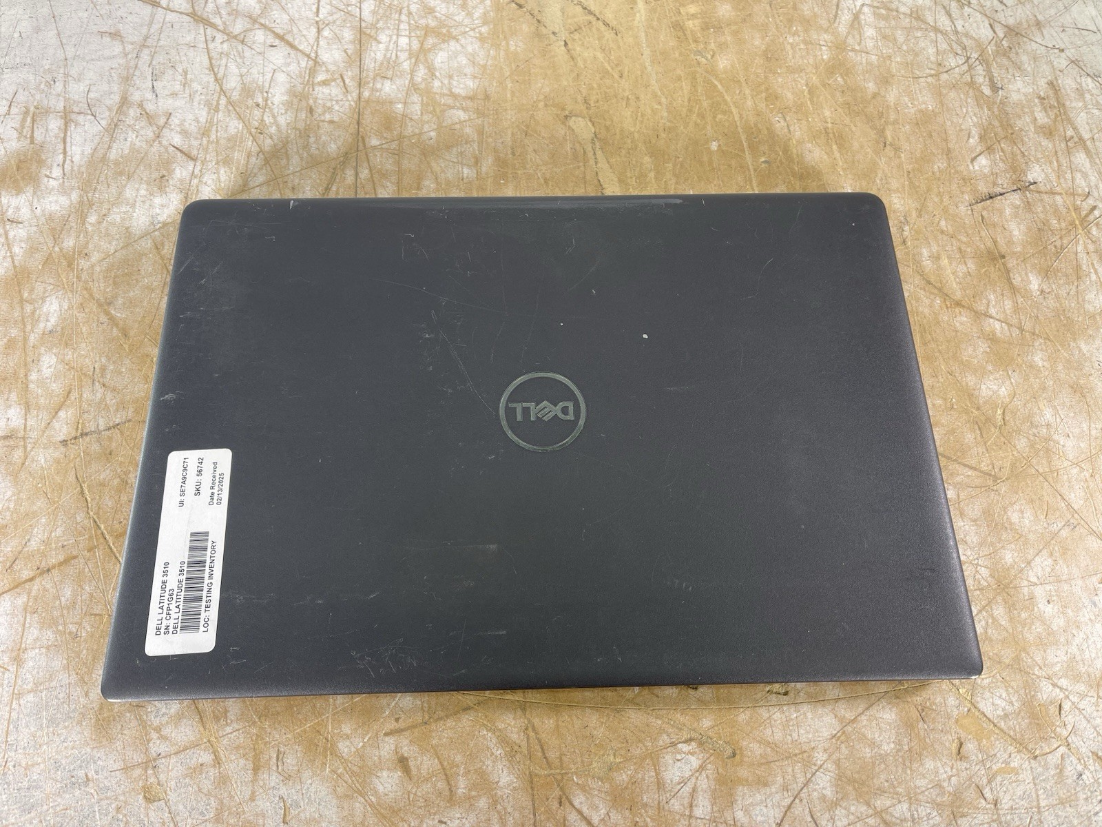 DELL LATITUDE 3510 i5-10210U @ 1.60GHz, NO RAM, NO HDD/OS – (FOR PARTS)
