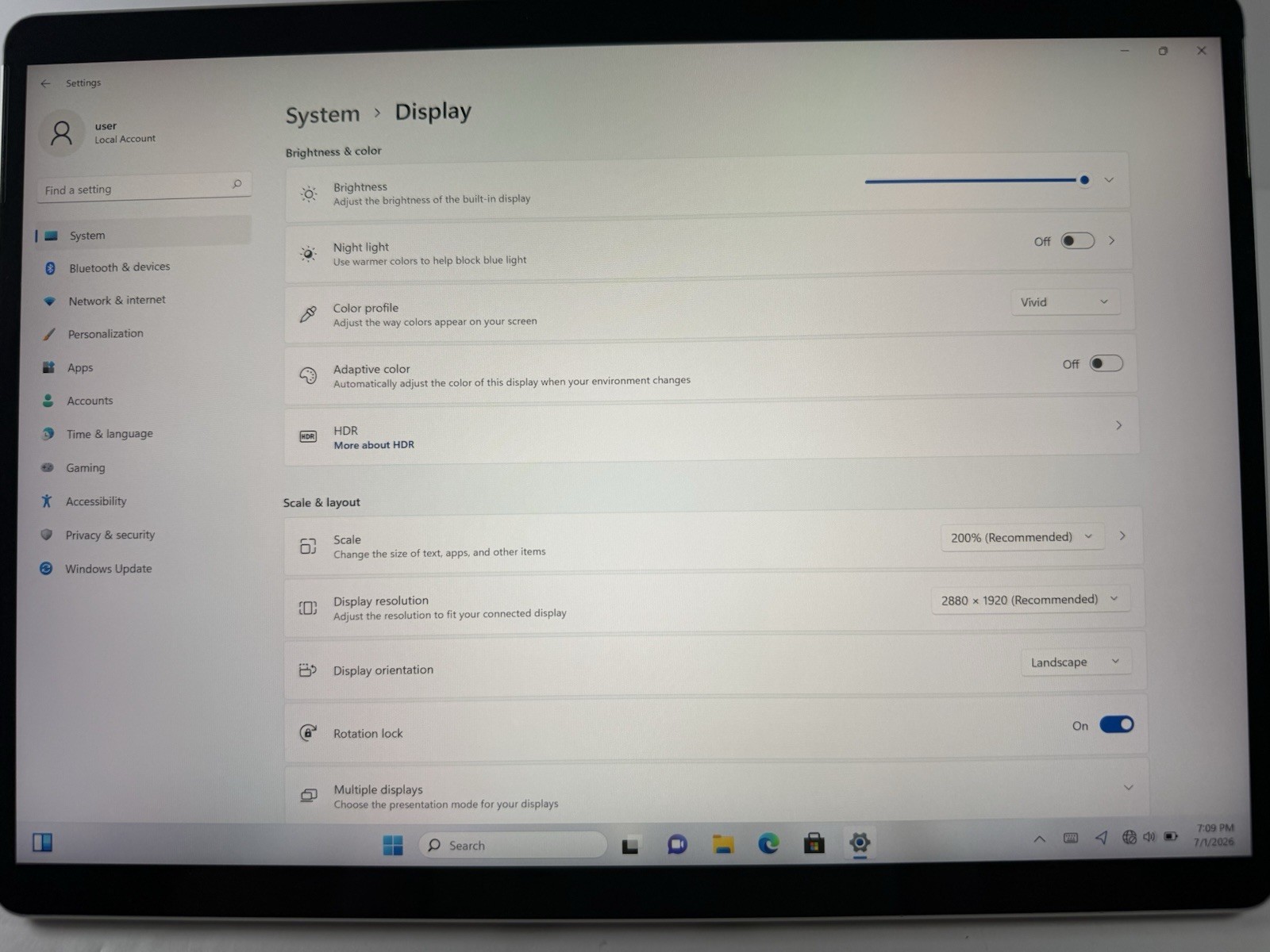 Microsoft Surface Pro 8 (1982) i5-1145G7 – 16GB RAM – 256GB 120Hz – Win 11 Pro