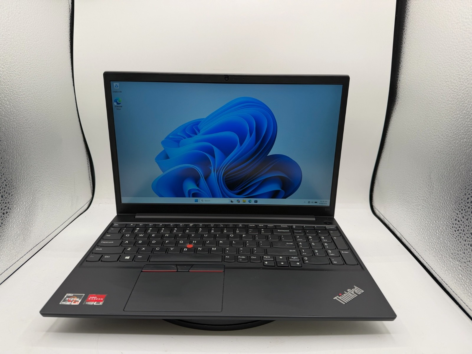 Lenovo ThinkPad E15-Ryzen 5 4500U@2.4GHz 16GB DDR4 Ram 512GB NVME SSD W11P (920)