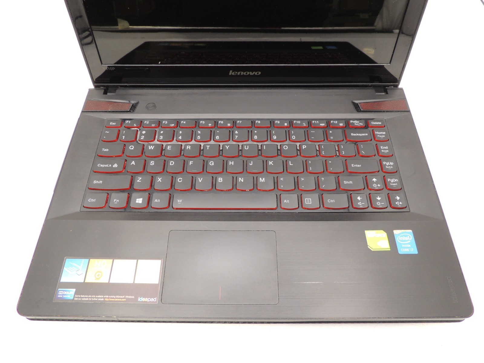 Lenovo Y410P i7 4700MQ 16GB 480GB Geforce 750M DVDRW Complete Laptop No OS