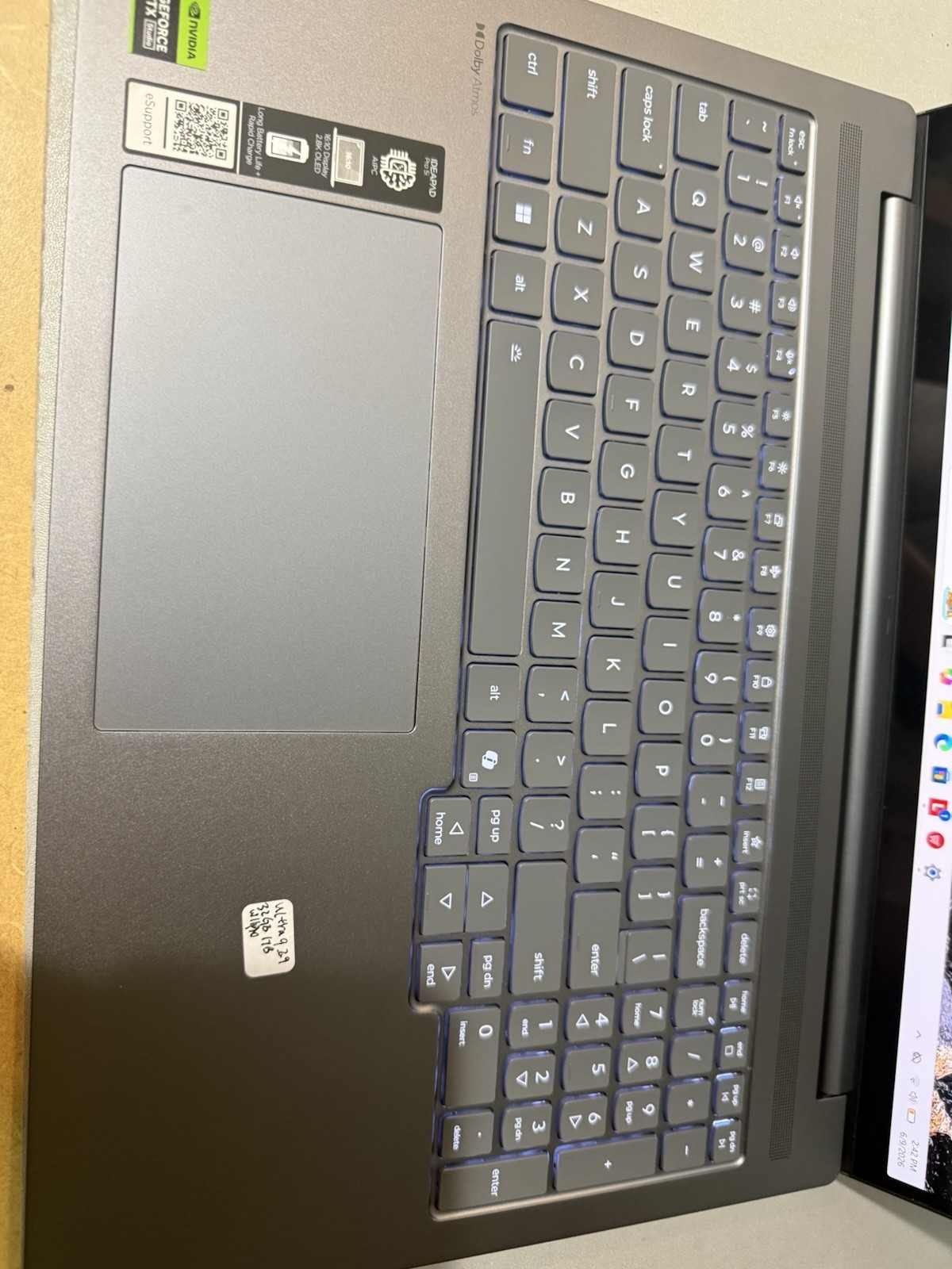 Lenovo IdeaPad Pro 5 16″ Touch Intel Ultra 9 285H 32GB 1TB SSD RTX5050 W11h