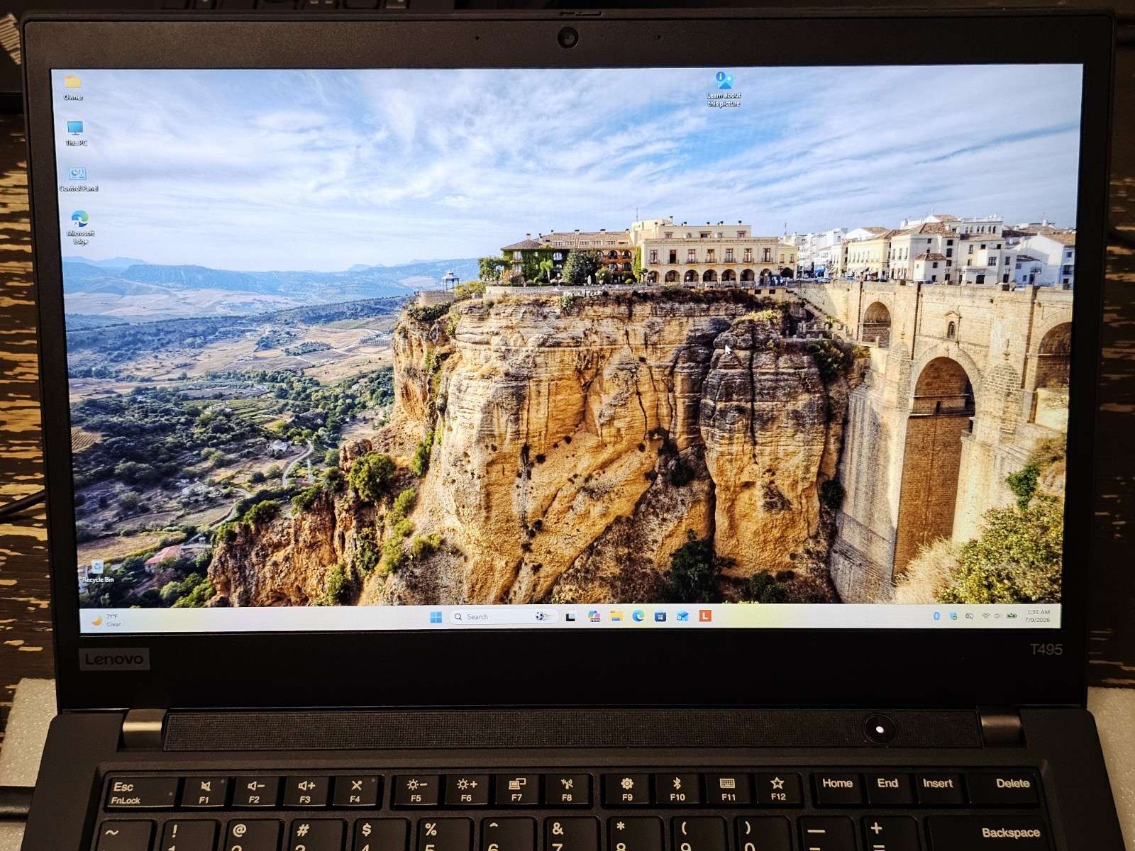 ThinkPad T495 Ryzen 7 Pro/ Radeon Vega Graphics 24GB RAM 512GB SSD WIN 11/Webcam