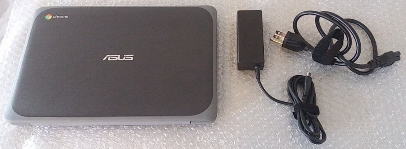 ASUS Chromebook C203XA Rugged And Spill Resistant 11.6 Inch Laptop – Gray
