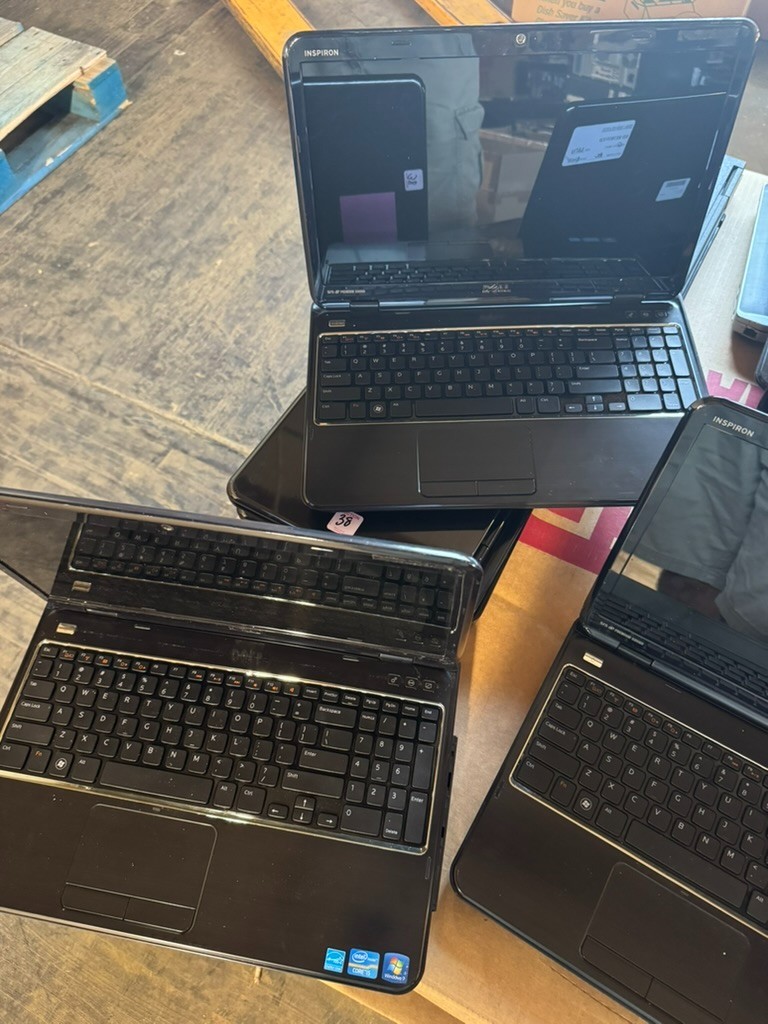 Lot (10) Dell Inspiron N5110 Laptop Intel i5 – NO HDD, NO OS, NO POWER FOR PARTS